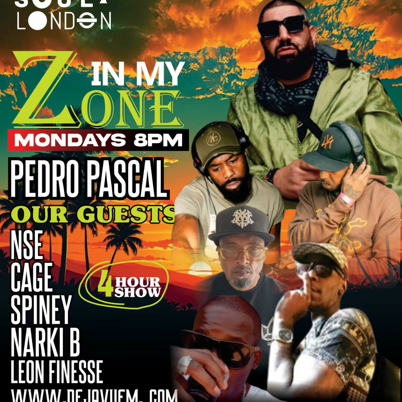 In My Zone - Episode 15 - 7/7/2025 Antonio Pascal & Pedro Pascal On Dejavu FM