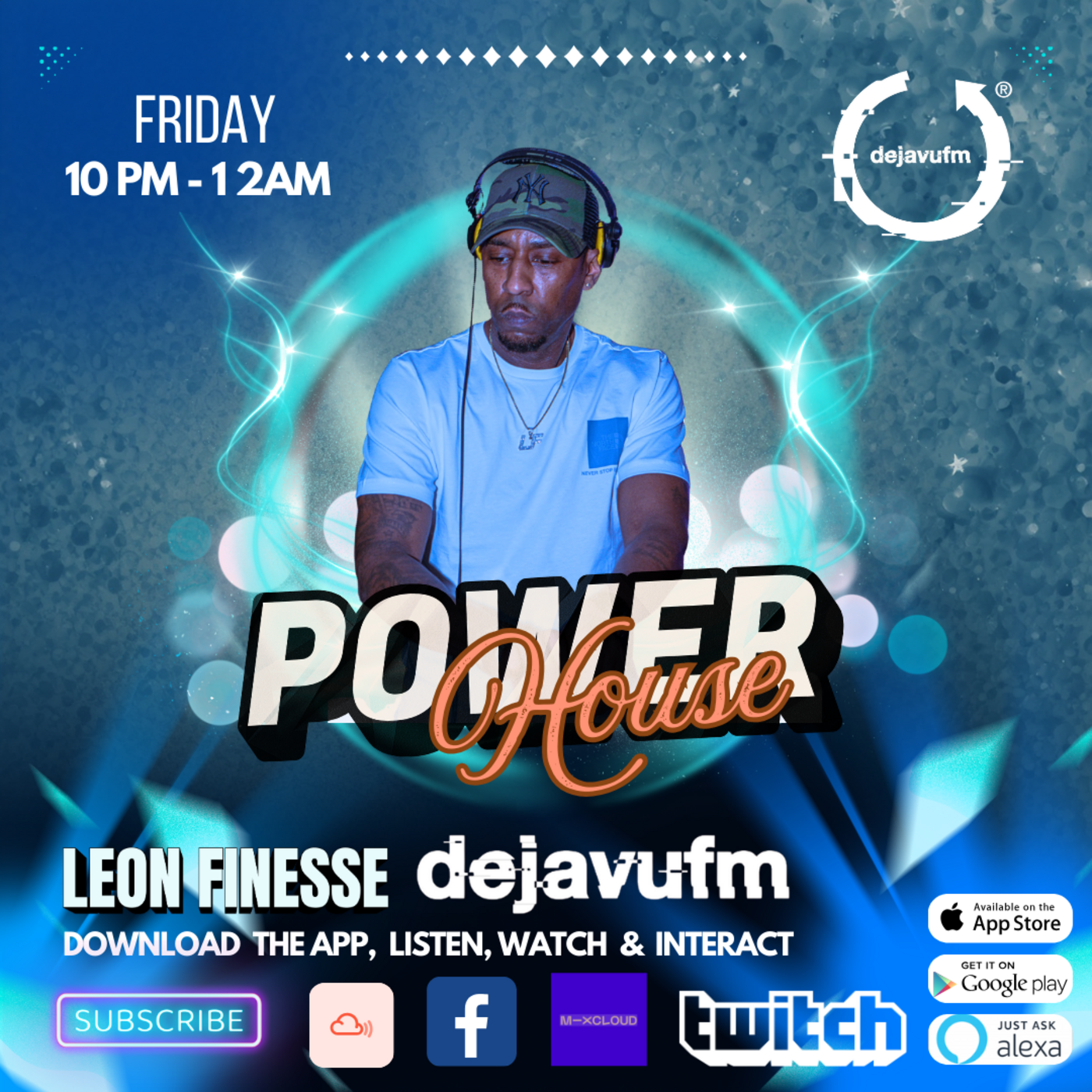 Leon Finesse Power House Show Episode 60 Friday 6th March 2026 - dejavufm episode artwork