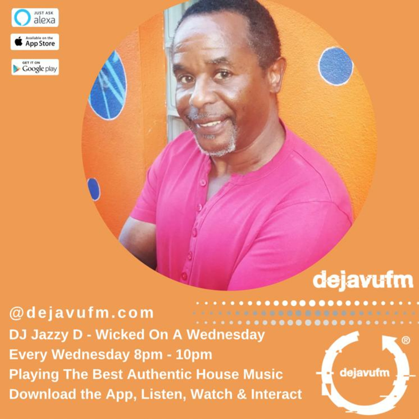 jazzyd wicked on a Wednesday 15 April 2026 Dejavufm