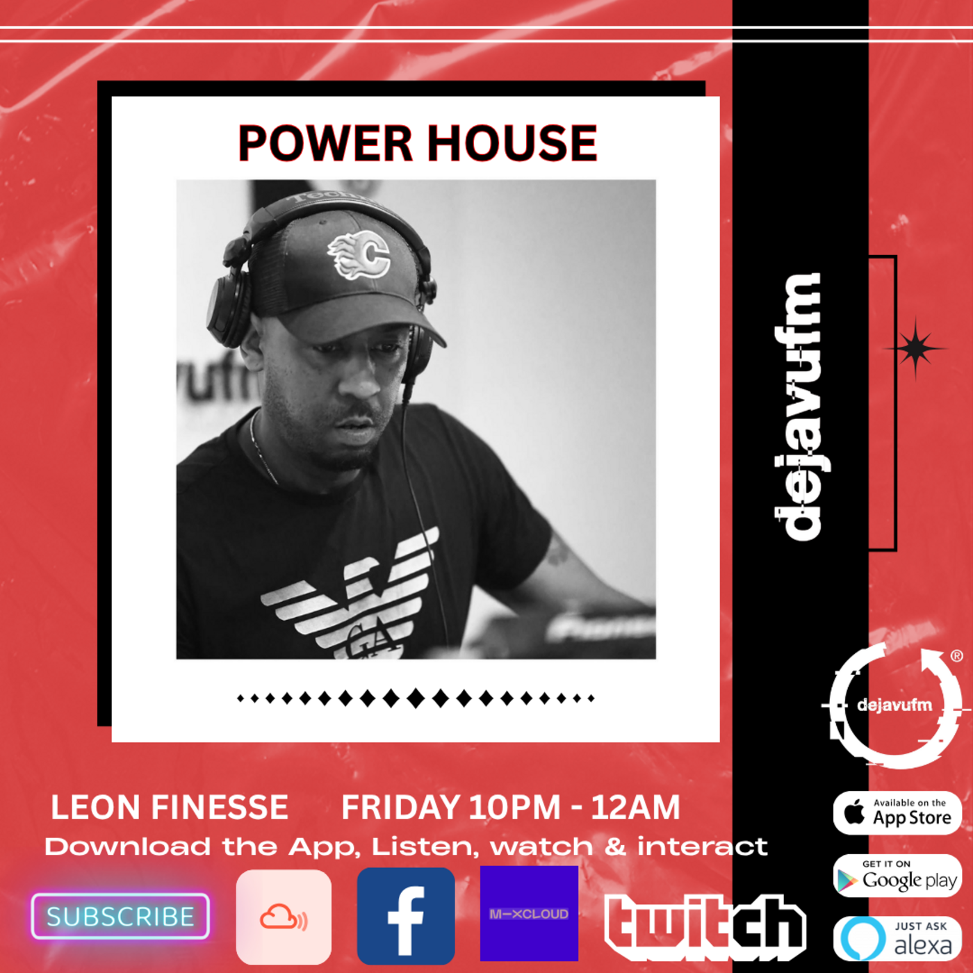 Leon Finesse Power House Show Episode 61 Friday 1st May 2026 – dejavufm