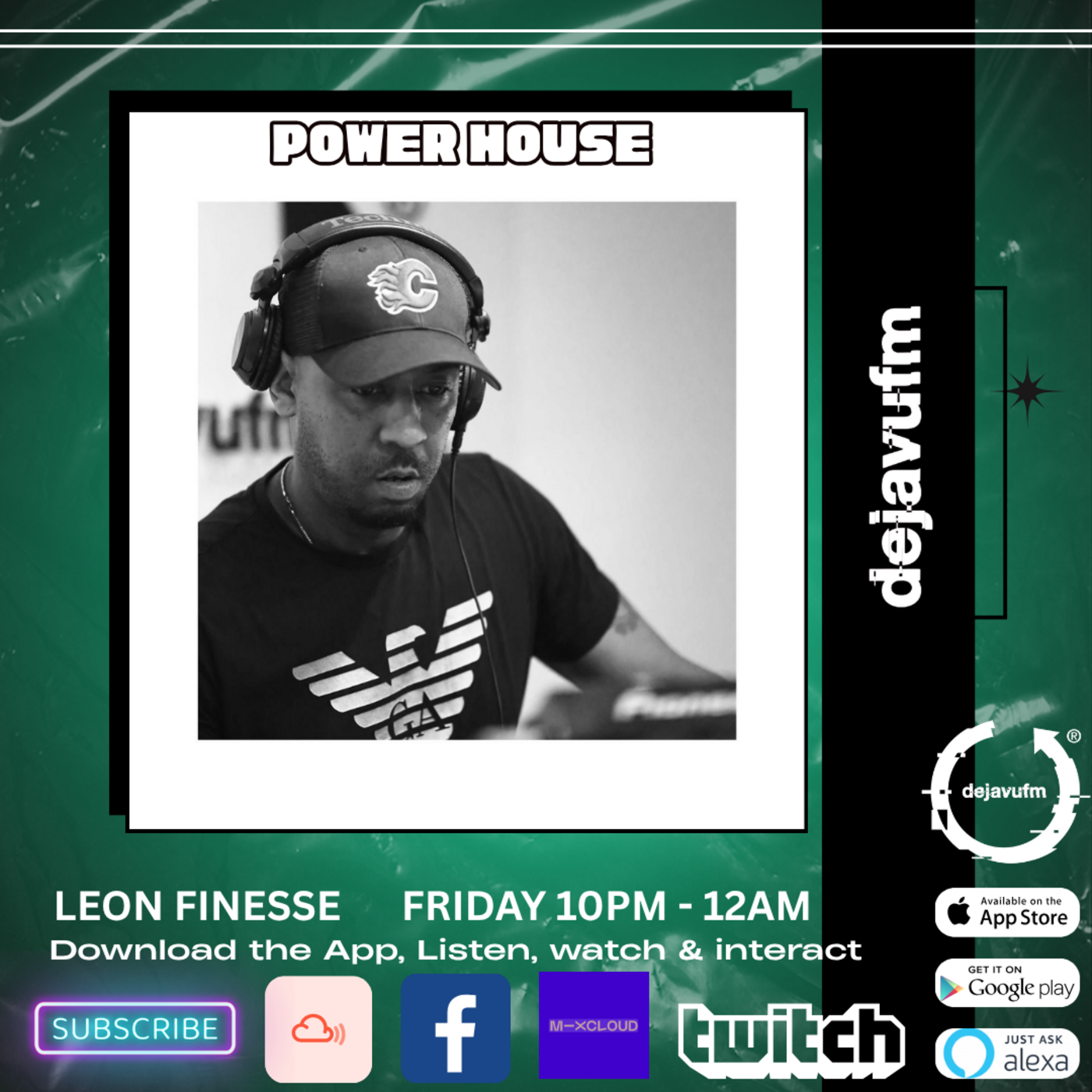 Leon Finesse Power House Show Episode 64 Friday 19th June 2026 – dejavufm