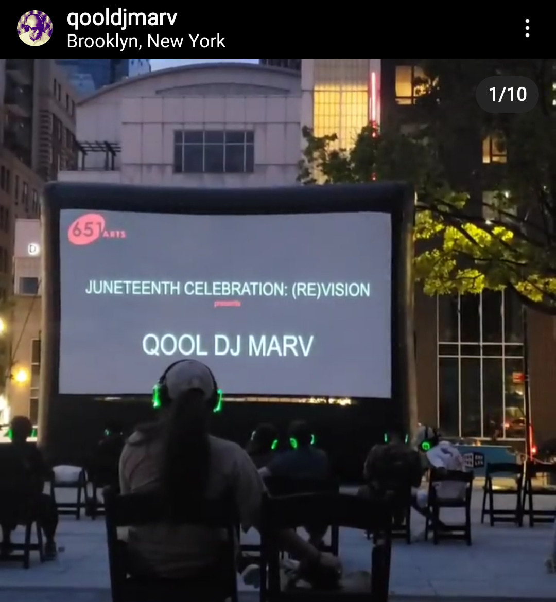 Qool DJ Marv LIVE at 651 ARTS’ Juneteenth Celebration: (RE)VISION - Set Two - Saturday June 19 2021 episode artwork