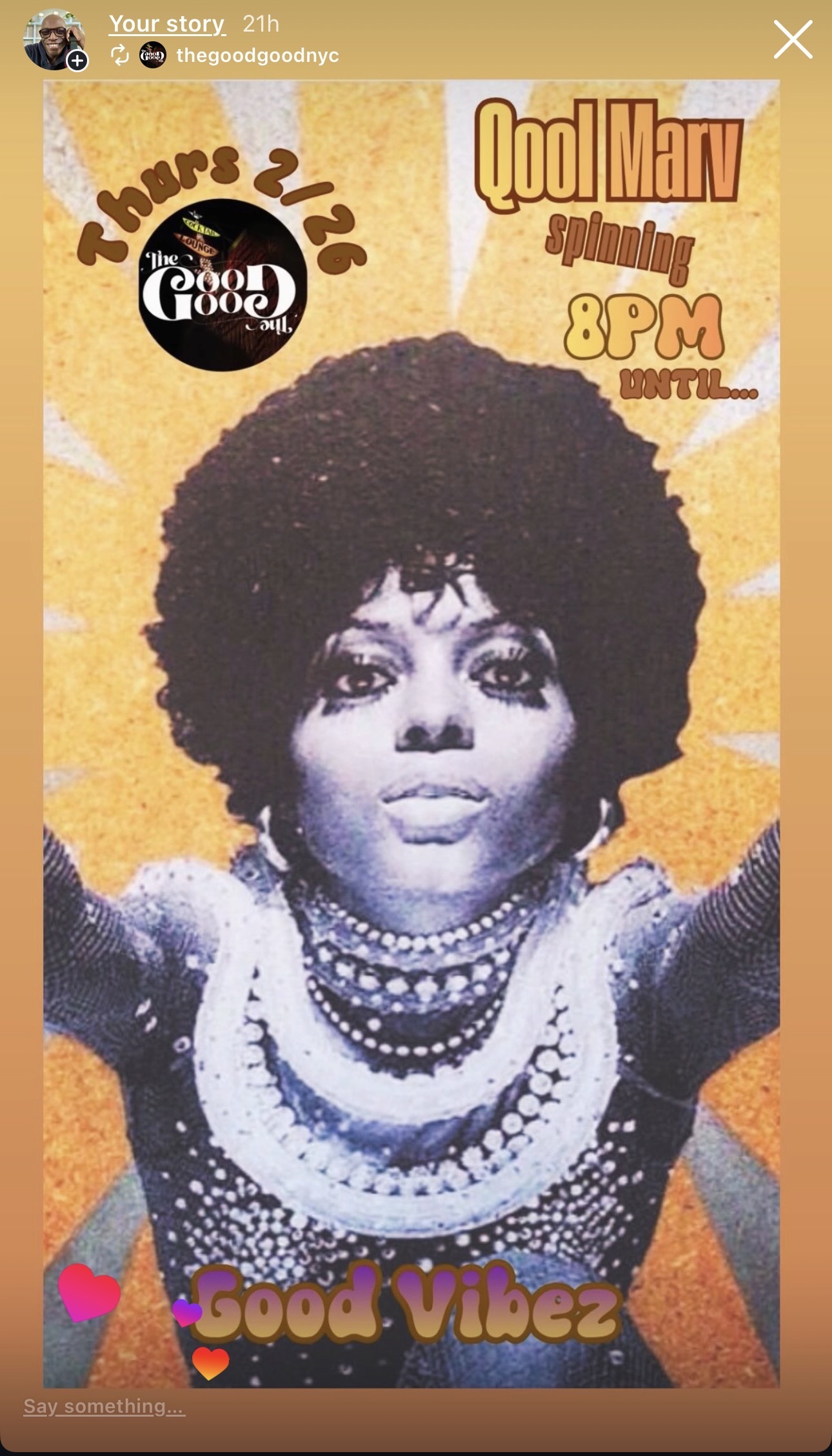 Qool DJ Marv Live at The Good Good Harlem NYC - February 26 2026