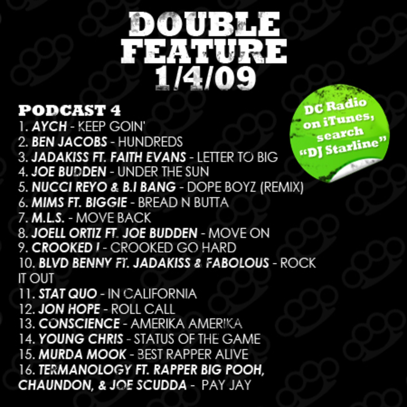DJ Starline - Dopecut Radio [Podcast 4 & 5 - 1.4.09]