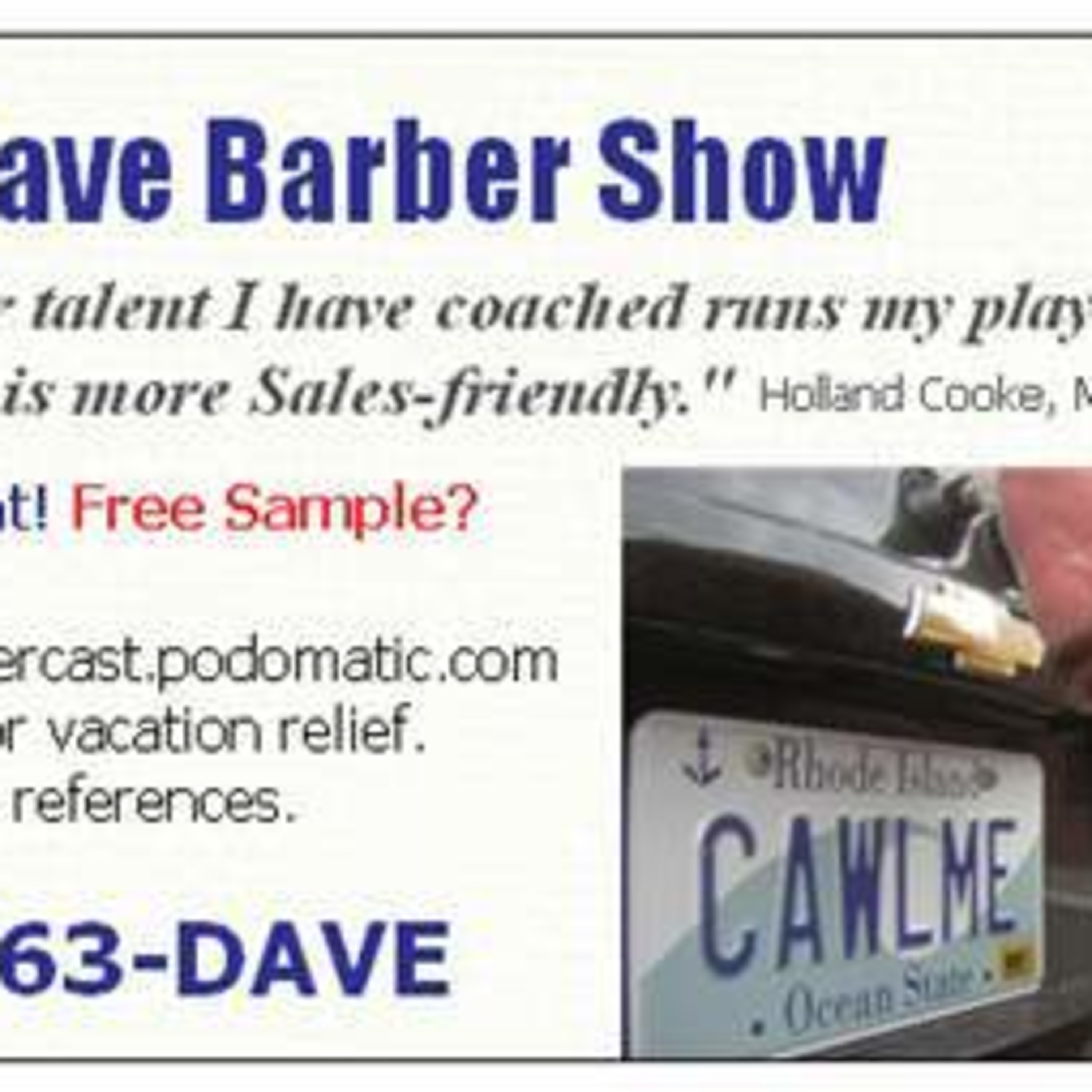 <<< Hear Dave on Air America