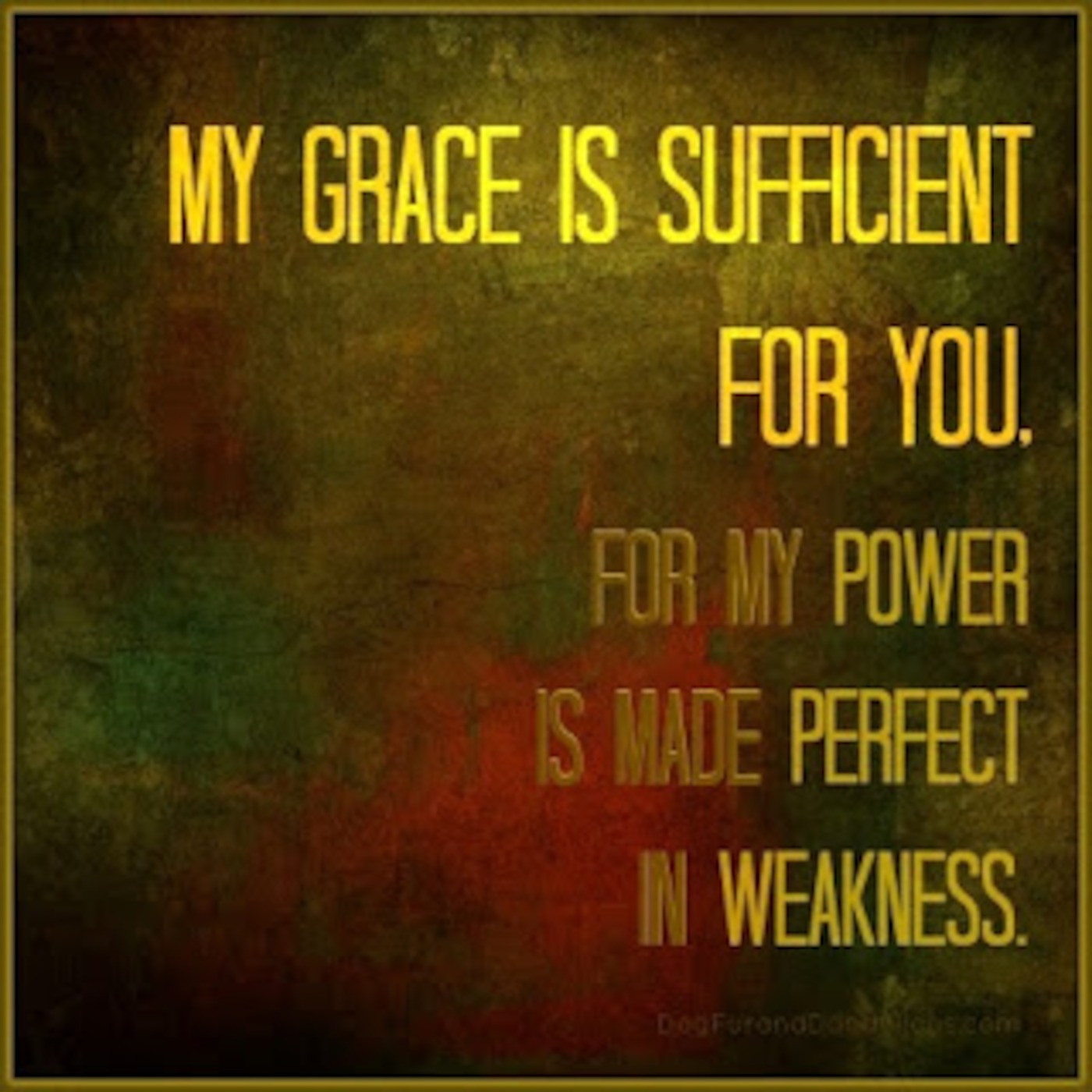 2 Corinthians 12:1-21 His Grace is Sufficient episode artwork