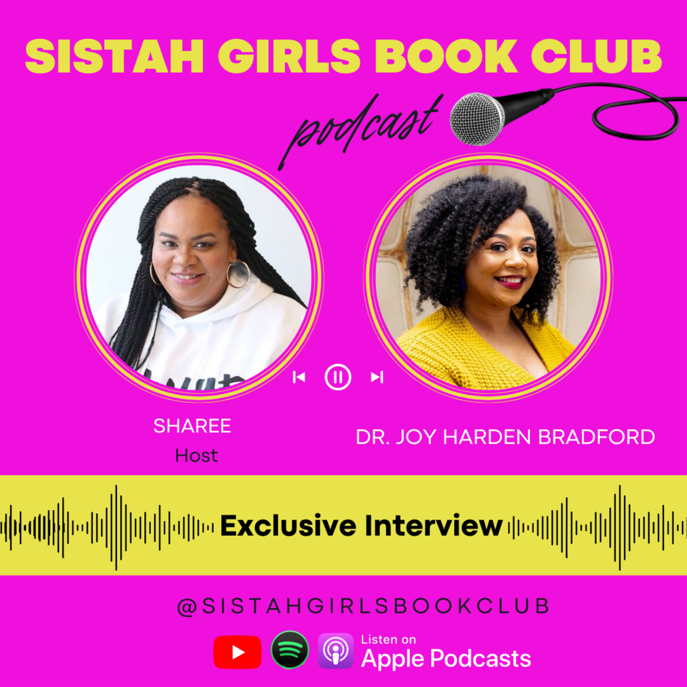 Episode 41: Interview with Dr. Joy Harden Bradford founder of Therapy for Black Girls episode artwork