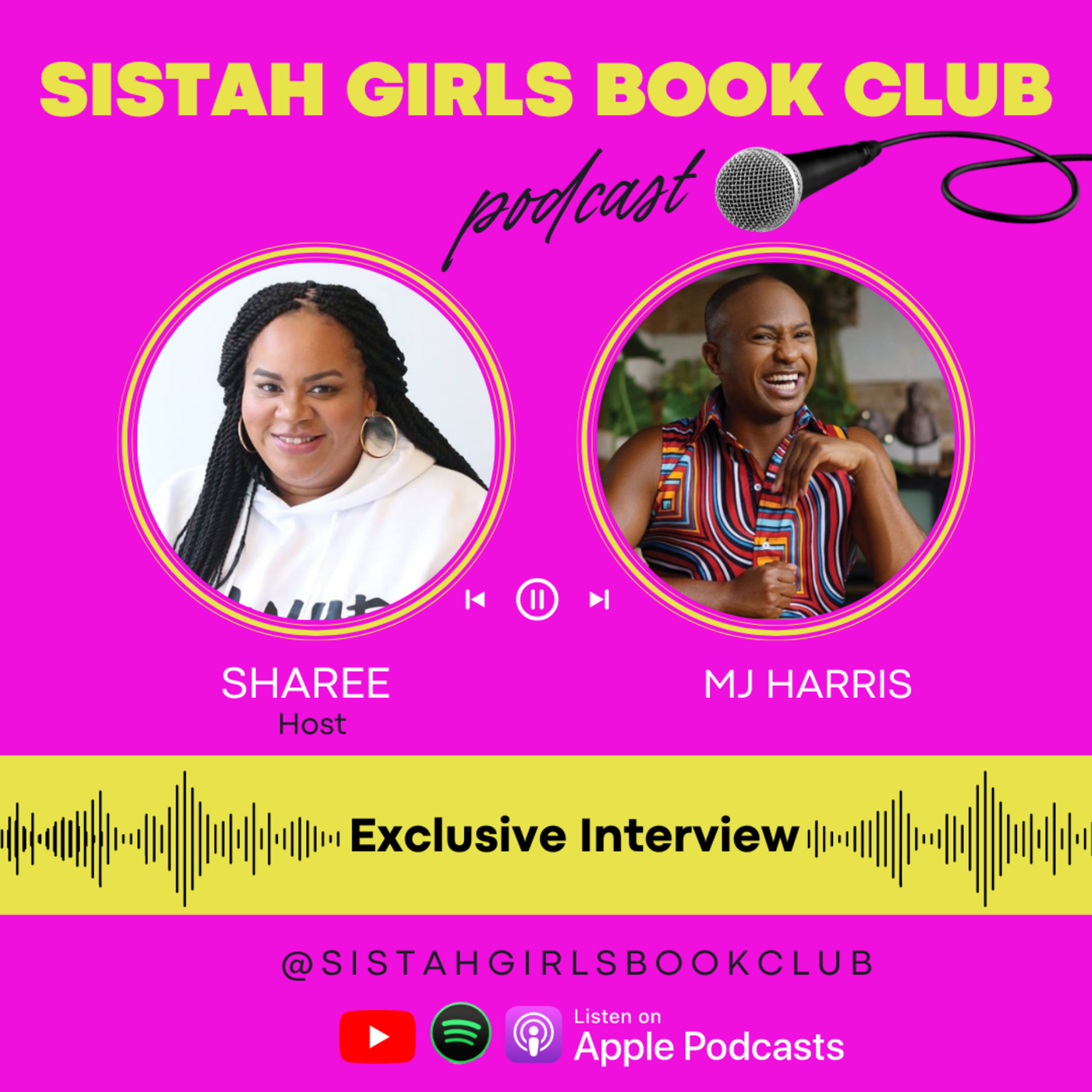 Episode 45: Interview With Author & Content Creator MJ Harris episode artwork