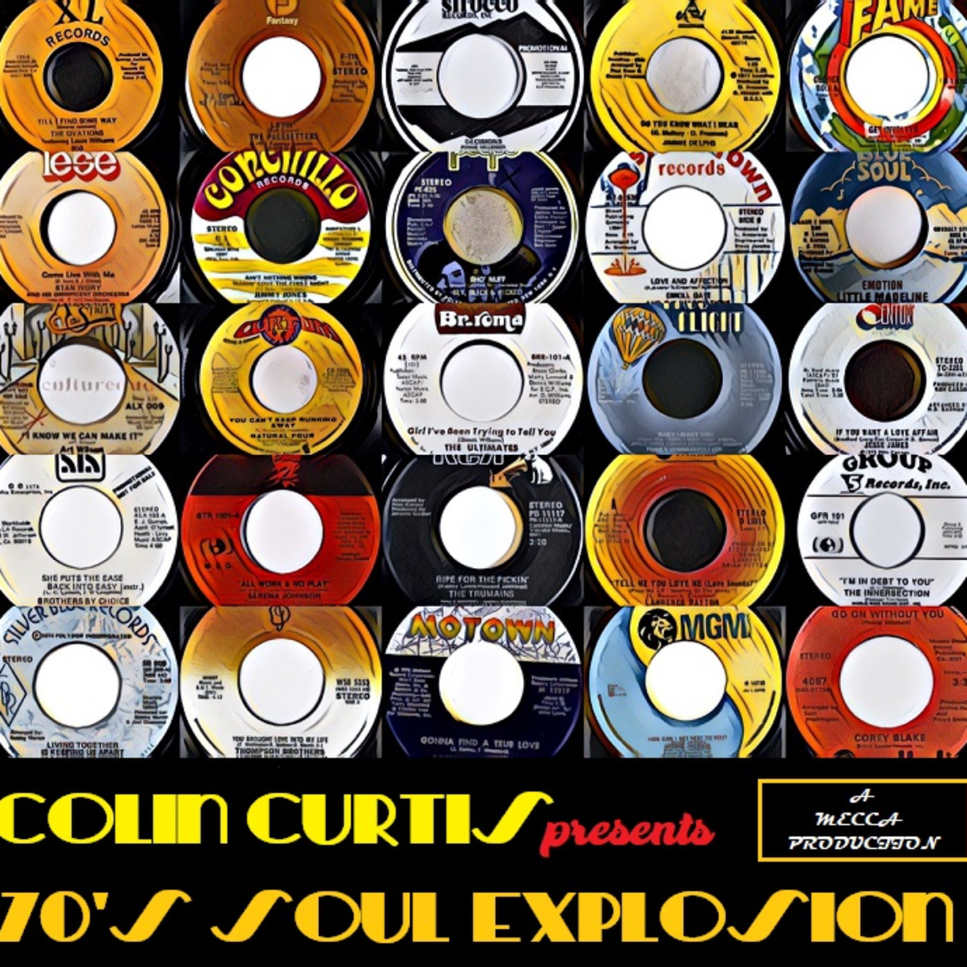 Episode 787: COLIN CURTIS SOUL CONNECTION SHOW PRESENTS A 70'S SOUL EXPLOSION 3RD JANUARY 2021