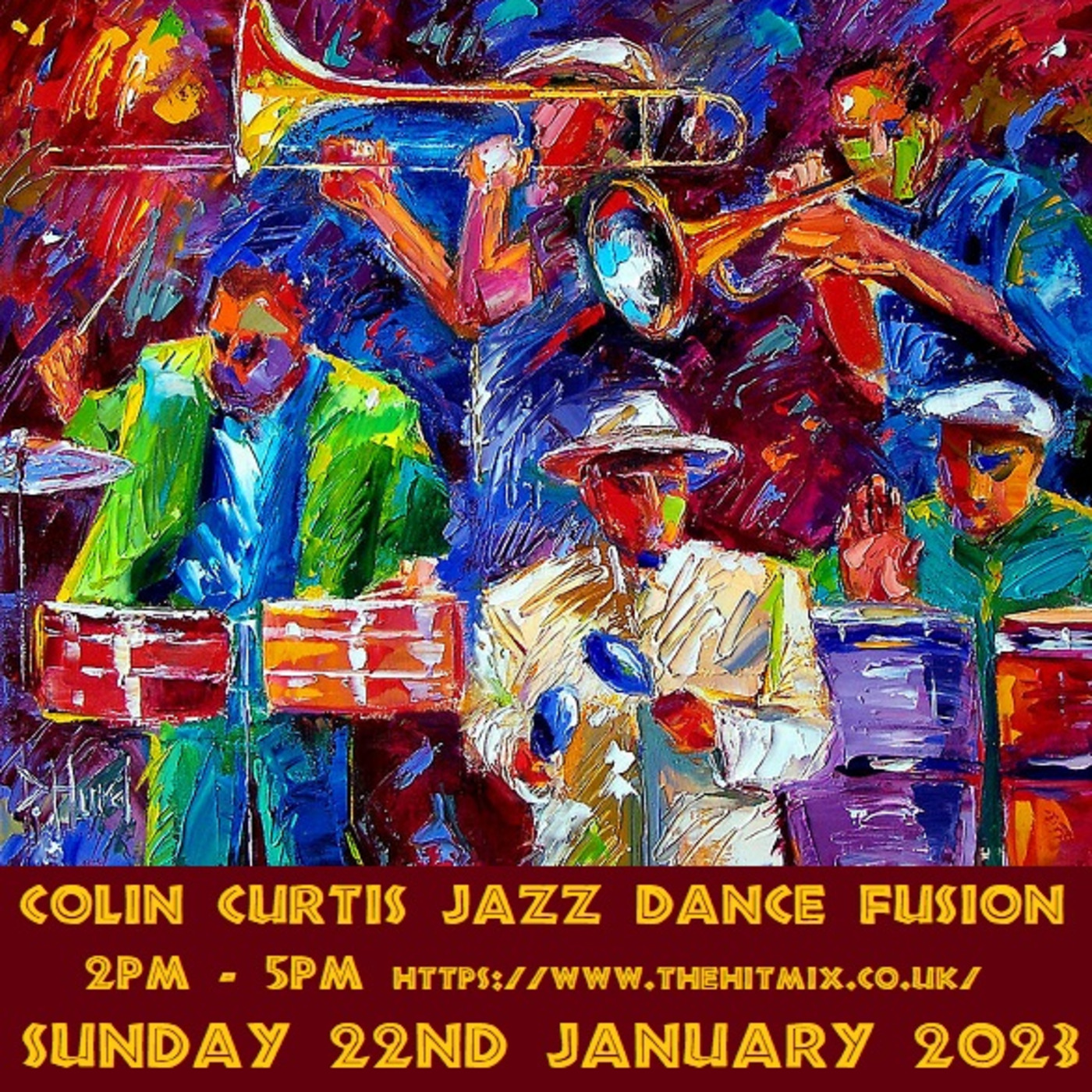 Episode 969: COLIN CURTIS JAZZ DANCE FUSION SUNDAY 22ND JANUARY 2023 HITMIX RADIO 107.5 FM