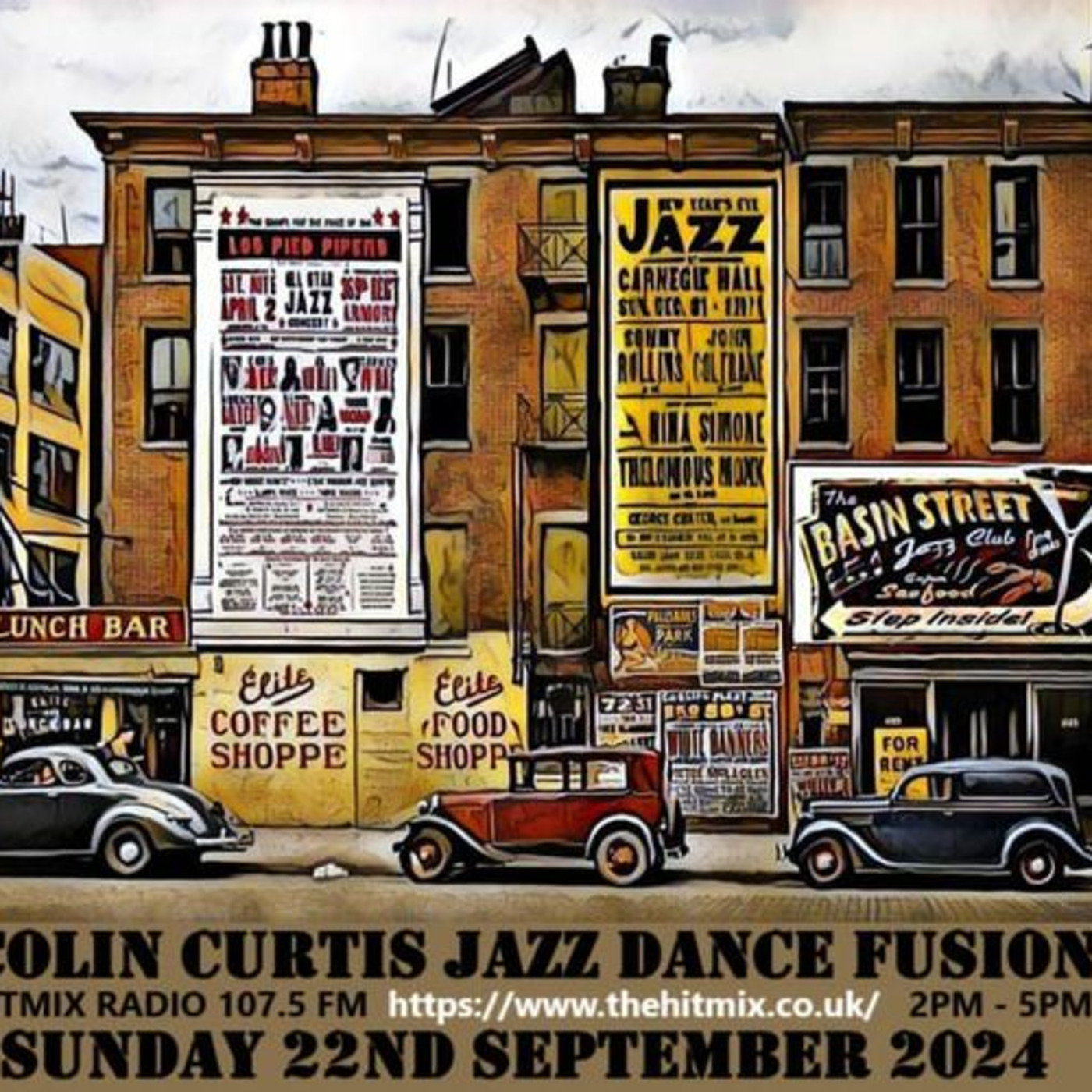Episode 1107: COLIN CURTIS JAZZ DANCE FUSION SUNDAY 22ND SEPTEMBER 2024 HITMIX RADIO 107,5 FM