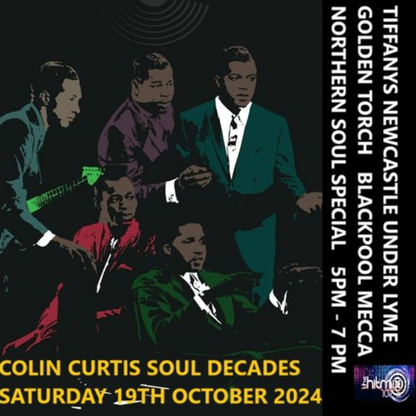 Episode 1115: COLIN CURTIS SOUL DECADES NORTHERN SOUL SPECIAL TORCH MECCA  TIFFANYS