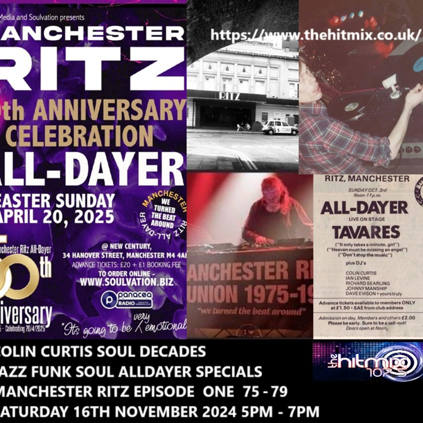 Episode 1125: COLIN CURTIS SOUL DECADES ALL DAYERS MANCHESTER RITZ