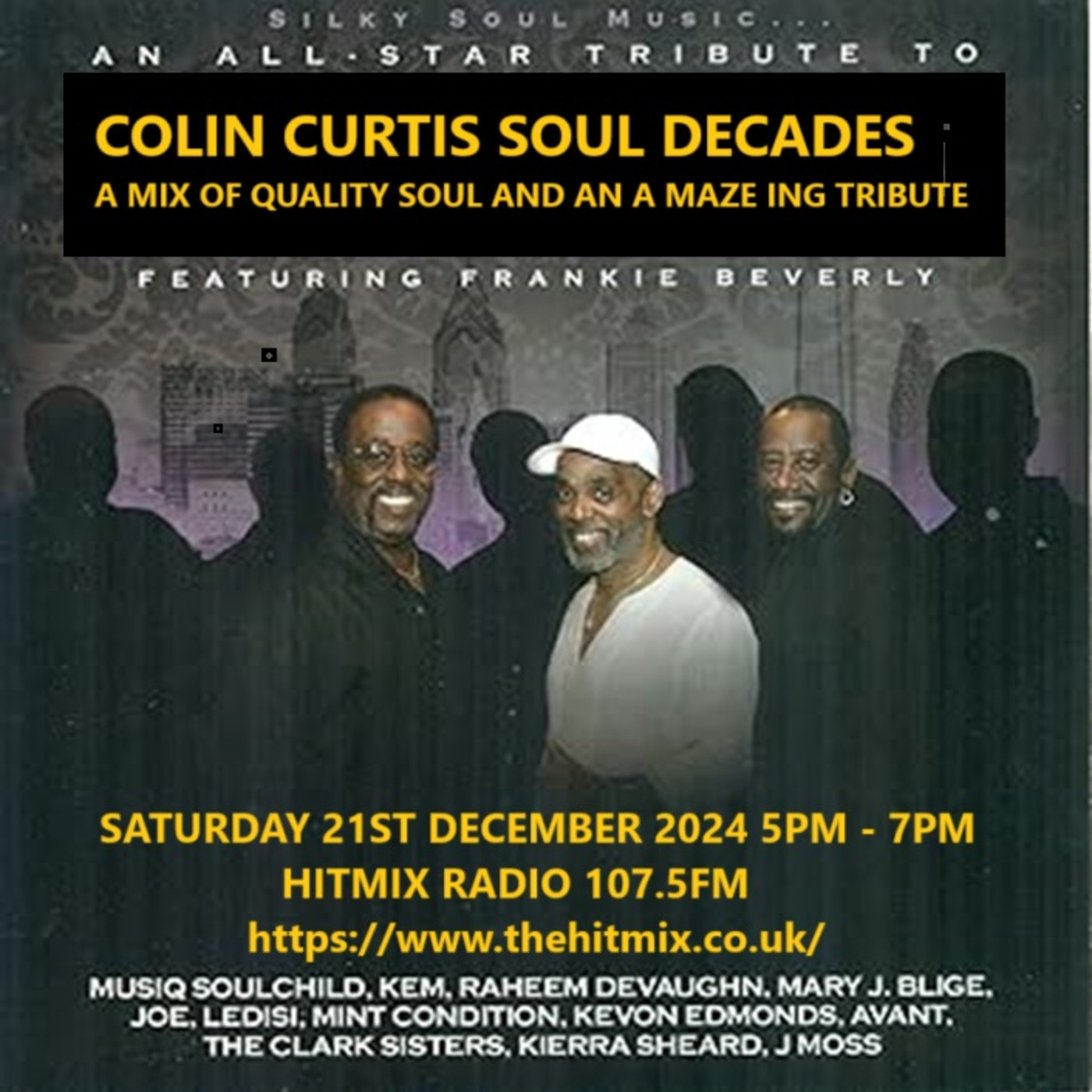 Episode 1137: COLIN CURTIS SOUL DECADES  AN AMAZEING MIX OF QUALITY SOUL
