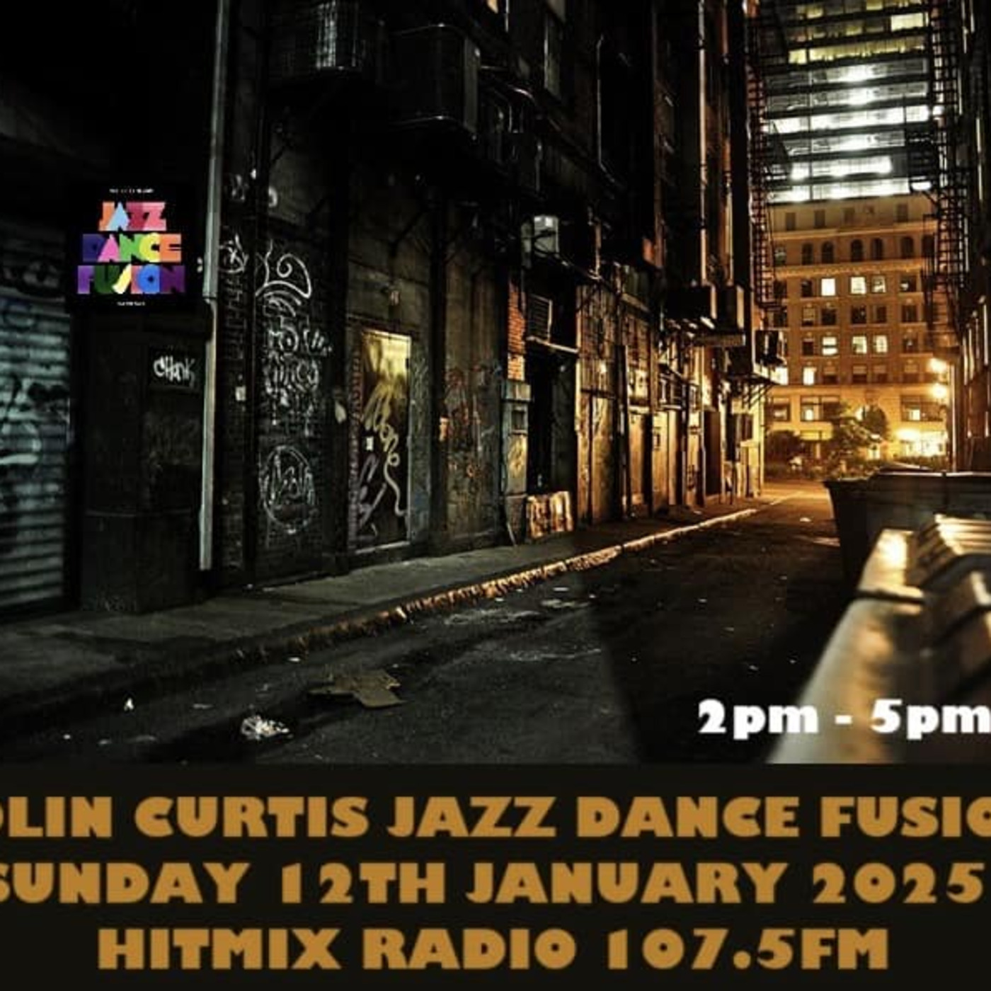 Episode 1142: COLIN CURTIS JAZZ DANCE FUSION SUNDAY 12TH JANUARY 2025 HITMIX RADIO 107,5FM