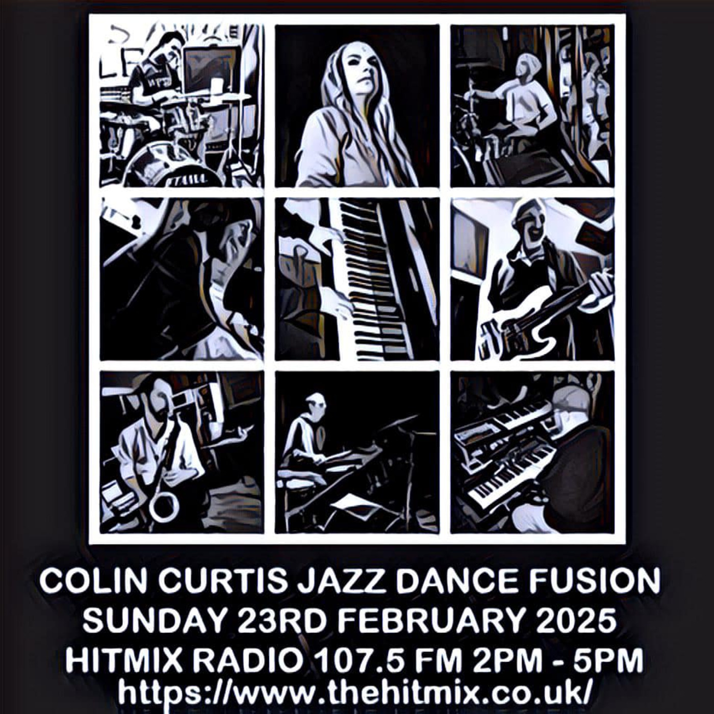 Episode 1155: COLIN CURTIS JAZZ DANCE FUSION SUNDAY 23RD FEBRUARY 2025 HITMIX RADIO 107.5FM