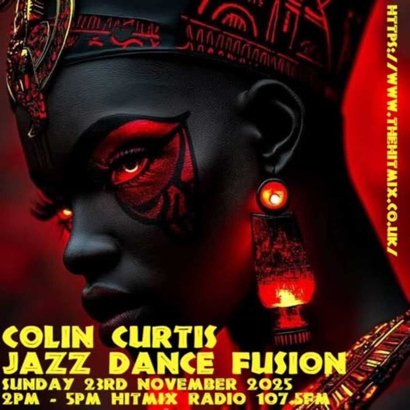 Episode 1230: COLIN CURTIS JAZZ DANCE FUSION SUNDAY 23RD NOVEMBER 2025 HITMIX RADIO 107.5FM episode artwork