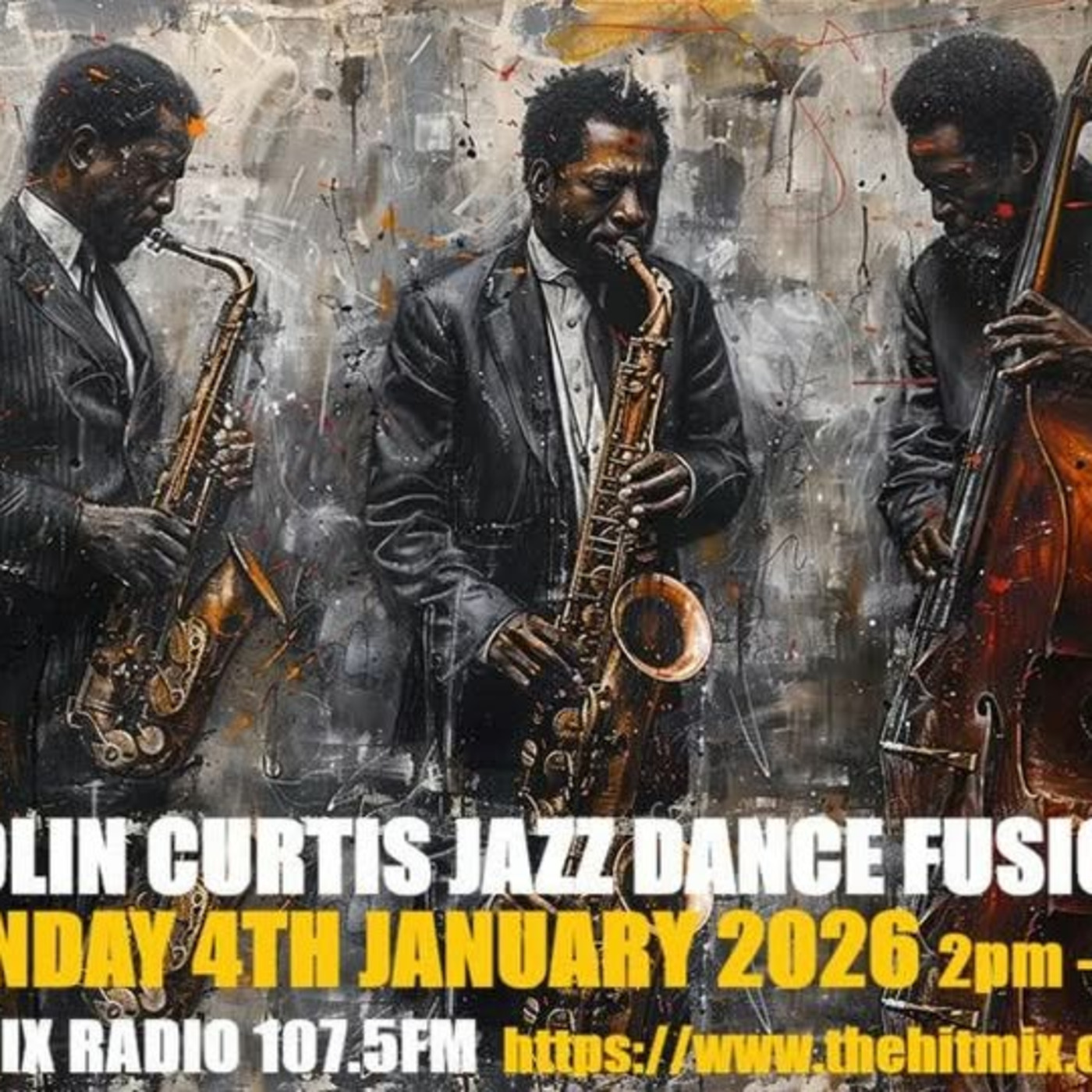 Episode 1240: COLIN CURTIS JAZZ DANCE FUSION  SUNDAY 4TH JANUARY 2026 HITMIX RADIO 107.5FM episode artwork