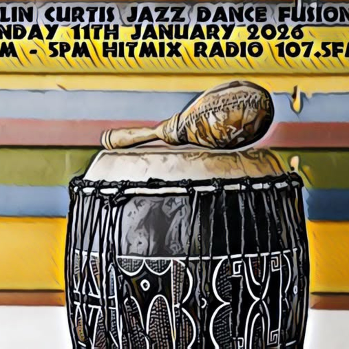 Episode 1242: COLIN CURTIS JAZZ DANCE FUSION SUNDAY 11TH JANUARY 2026 episode artwork