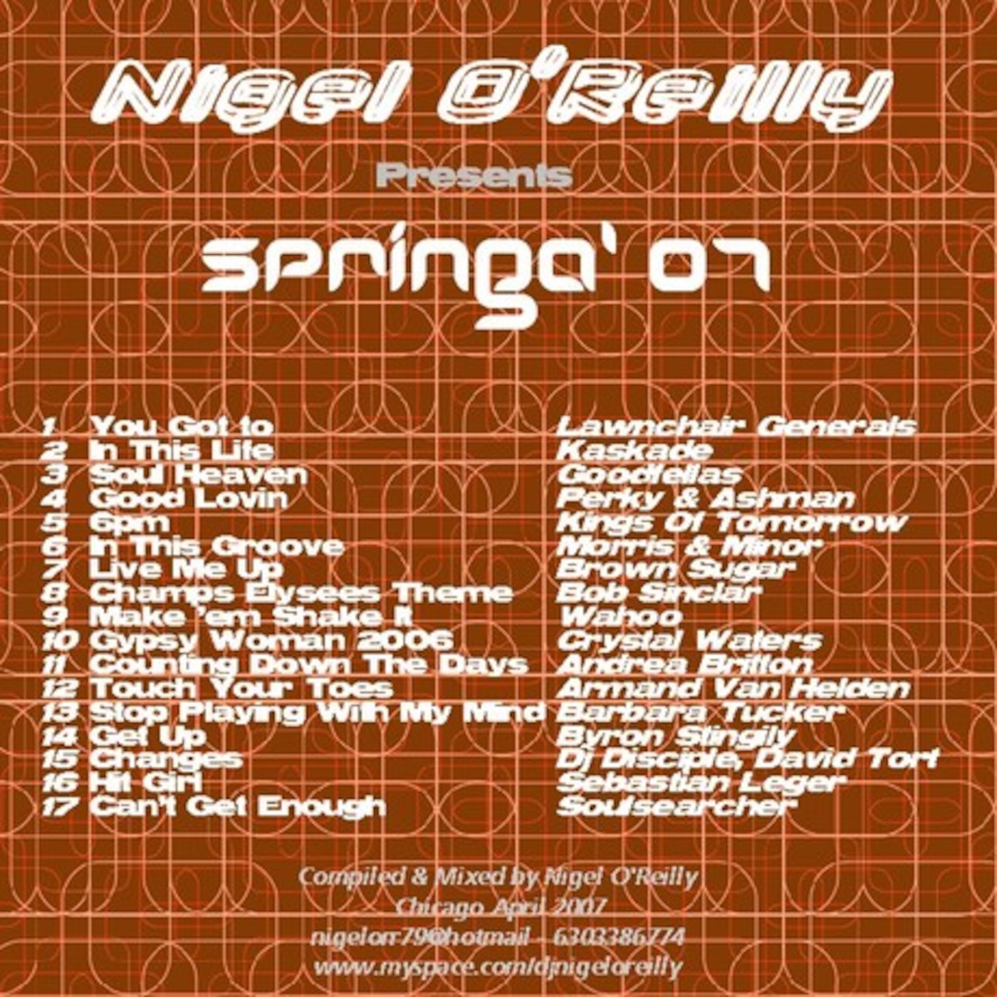 Dj Nigel O\'Reilly