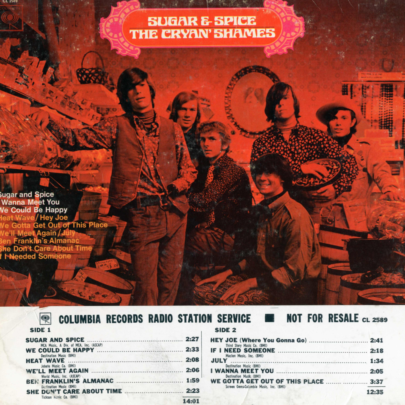 Come To The Sunshine #85 - featuring The Cryan' Shames in MONO!