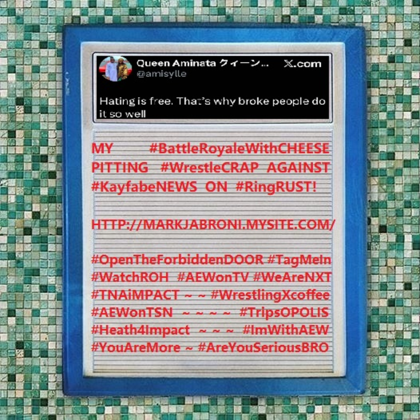 Wrestling With FanBoy Mark Jabroni\'s Ring Rust