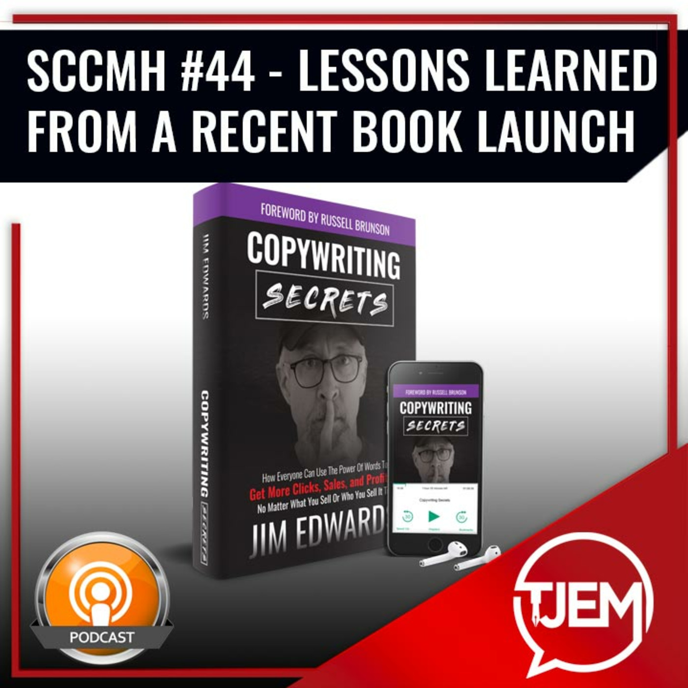 Lessons Learned from Recent Book Launch - SCCMH Podcast 44 episode artwork