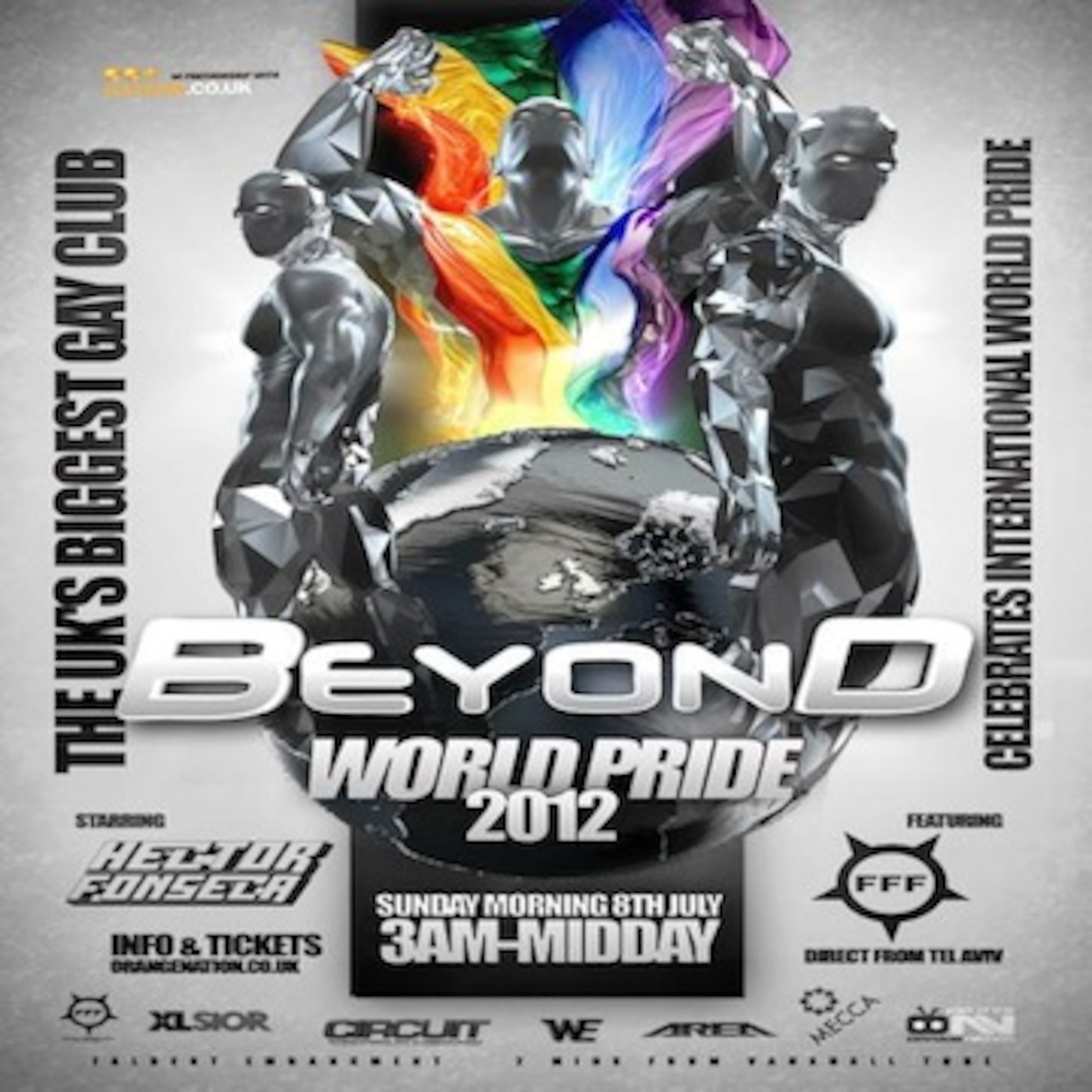 THE INTERNATIONAL SOUND with DJ HECTOR FONSECA Episode 59 LIVE at BEYOND (LONDON WORLD PRIDE 2012) episode artwork