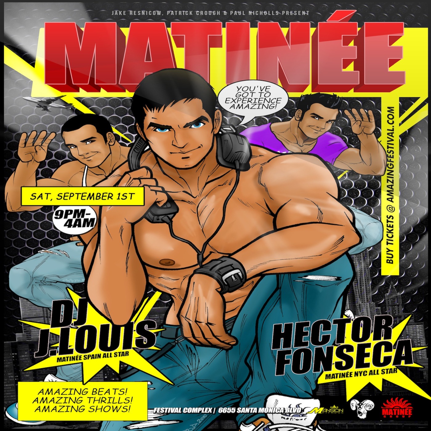THE INTERNATIONAL SOUND with DJ HECTOR FONSECA Episode 60 LIVE at MATINEE LA FESTIVAL 2012 episode artwork