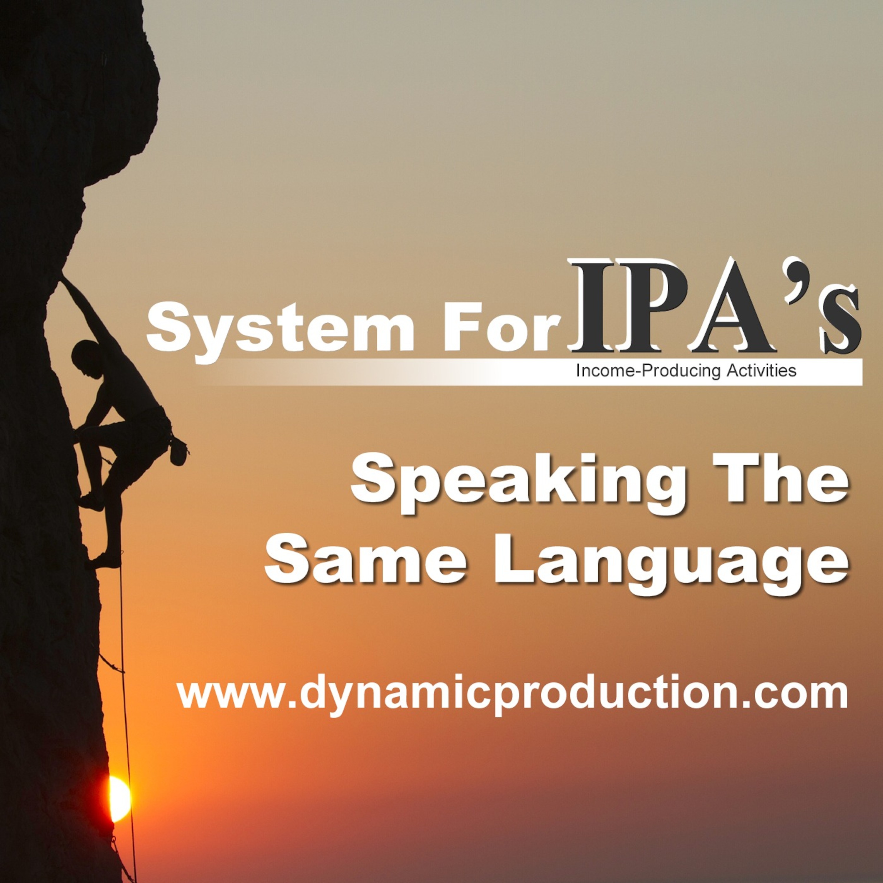 Speaking The Same Language: System For IPA's episode artwork