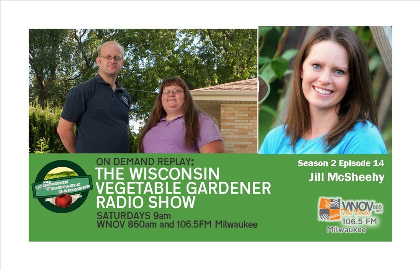 S2E14 5 Herbs to have in containers, $2.5 million Garden Guest Jill Mcsheehy The Wisconsin Vegetable gardener radio show