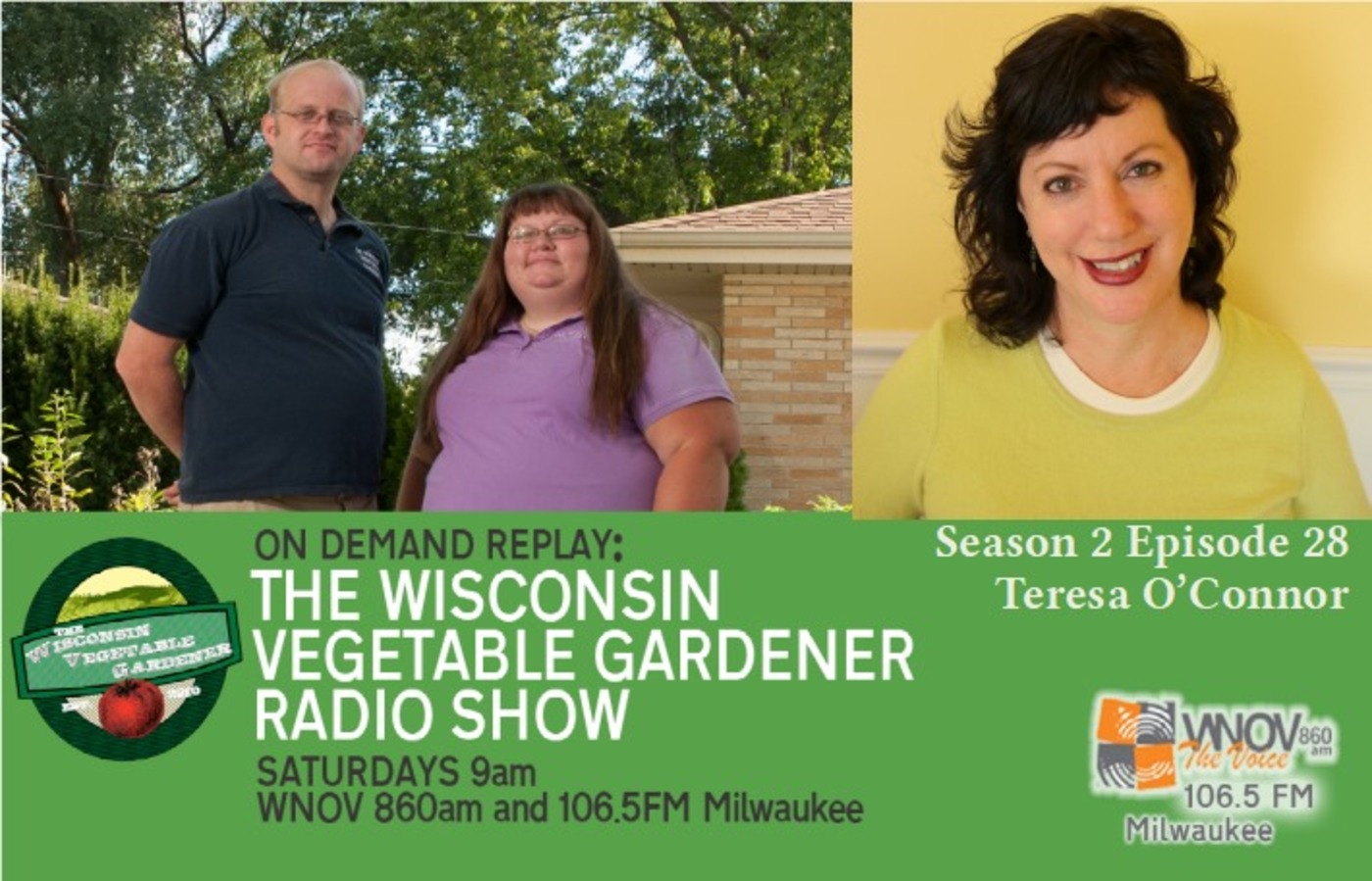S2 E28 Growing indoors over winter, Planting Fall bulbs, Guest Teresa O’Connor - The Wisconsin Vegetable Gardener Radio show