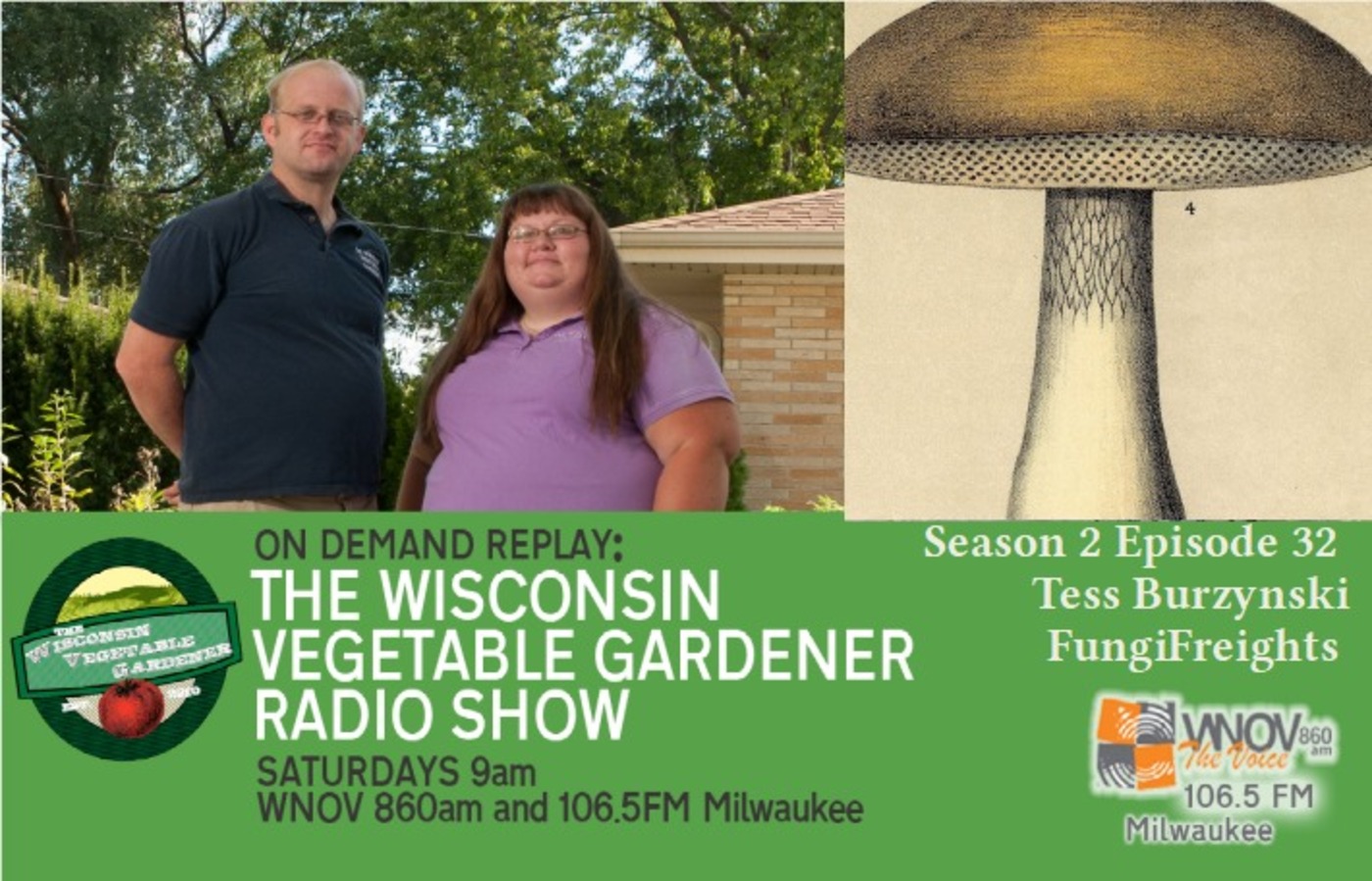 S2 E32 - 5 items  to make at home  ,Misconception of preppers, Guest Tess Burzynski - The Wisconsin Vegetable Gardener radio show