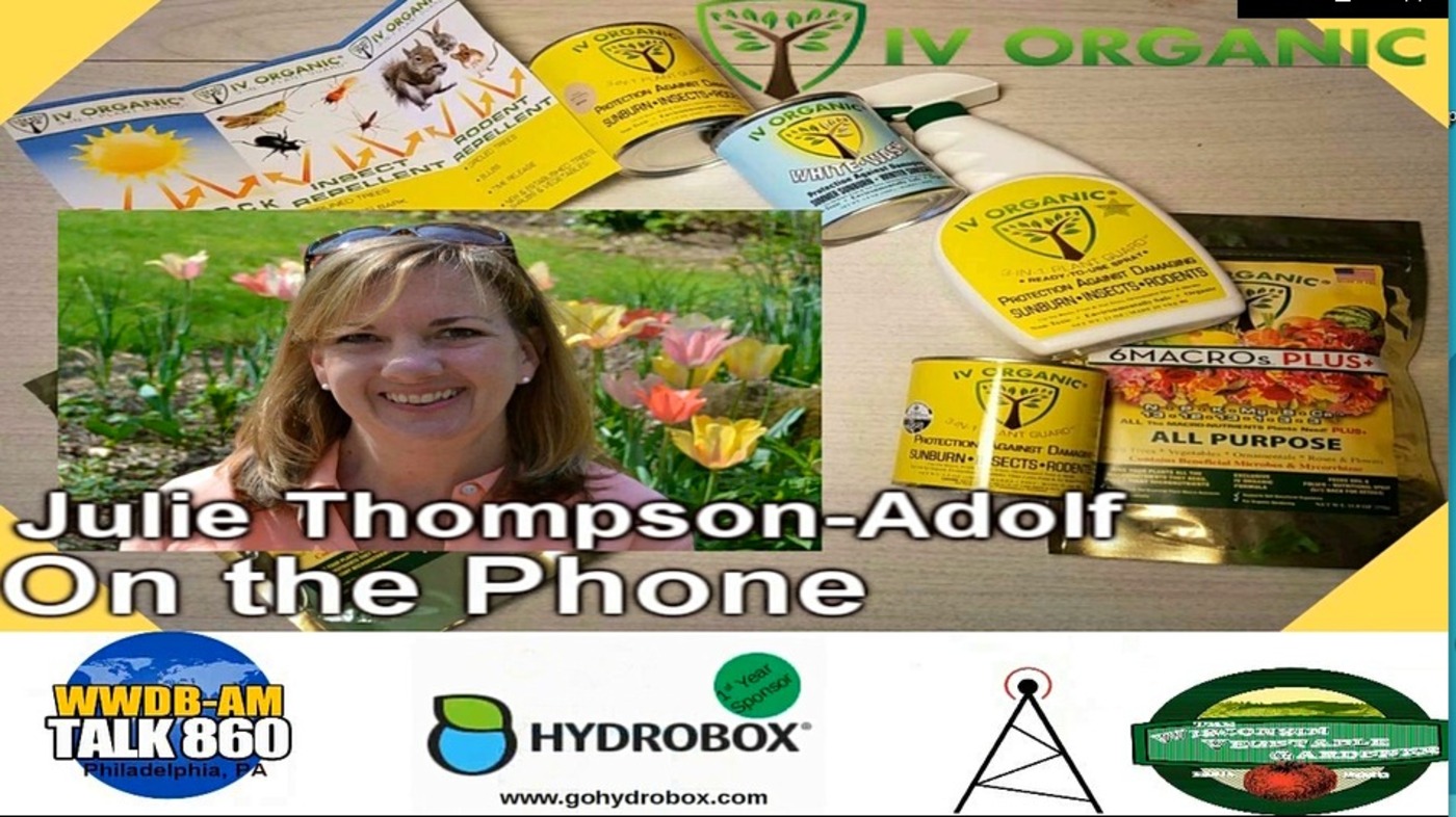 S3E1 Interviewer with author & blogger Julie Thompson-Adolf The Wisconsin vegetable Gardener radio show