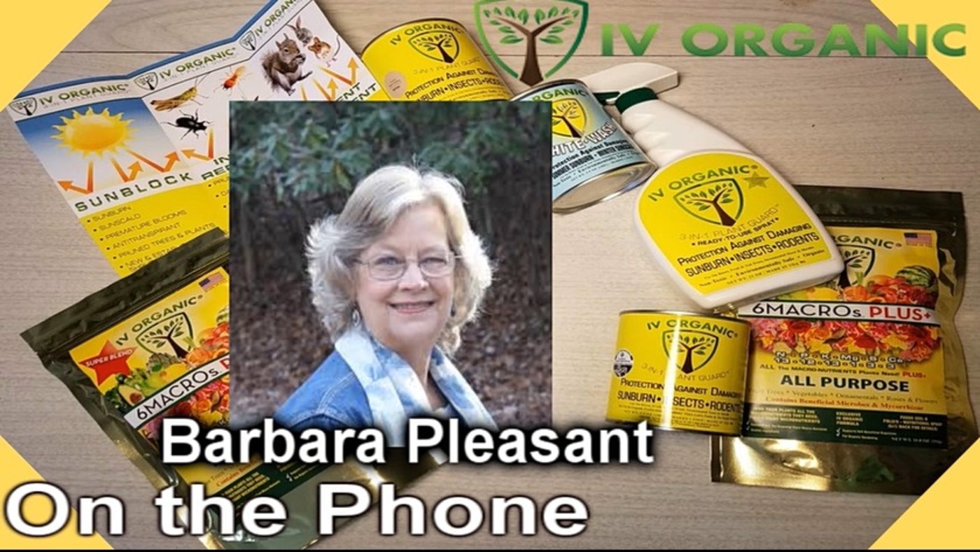 S3E11  Guest Author Barbara Pleasant - The Wisconsin Vegetable Gardener radio show