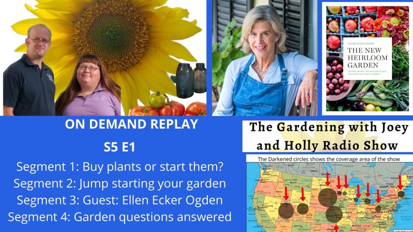 The Gardening with Joey & Holly radio show Podcast/Garden talk radio show (heard across the country)