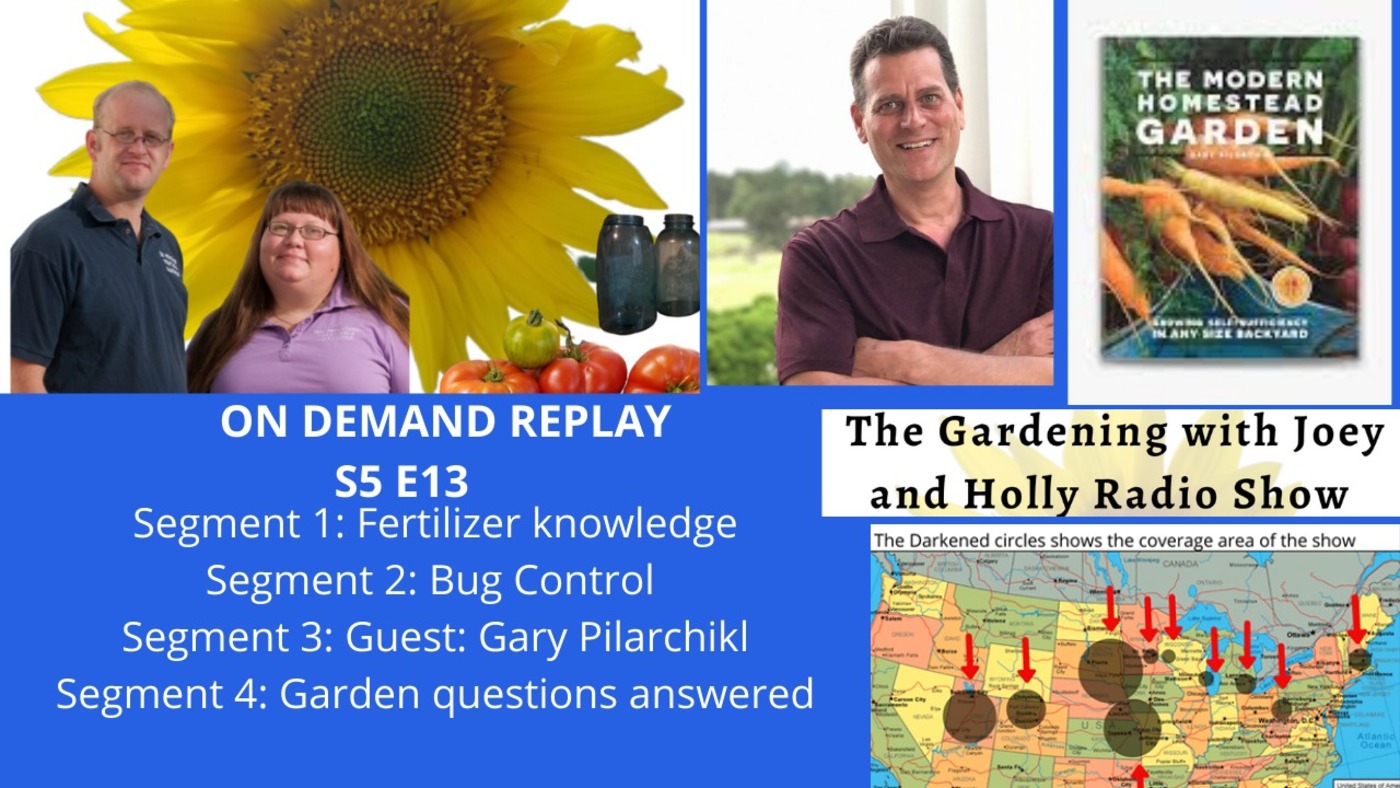 The Gardening with Joey & Holly radio show Podcast/Garden talk radio show (heard across the country)