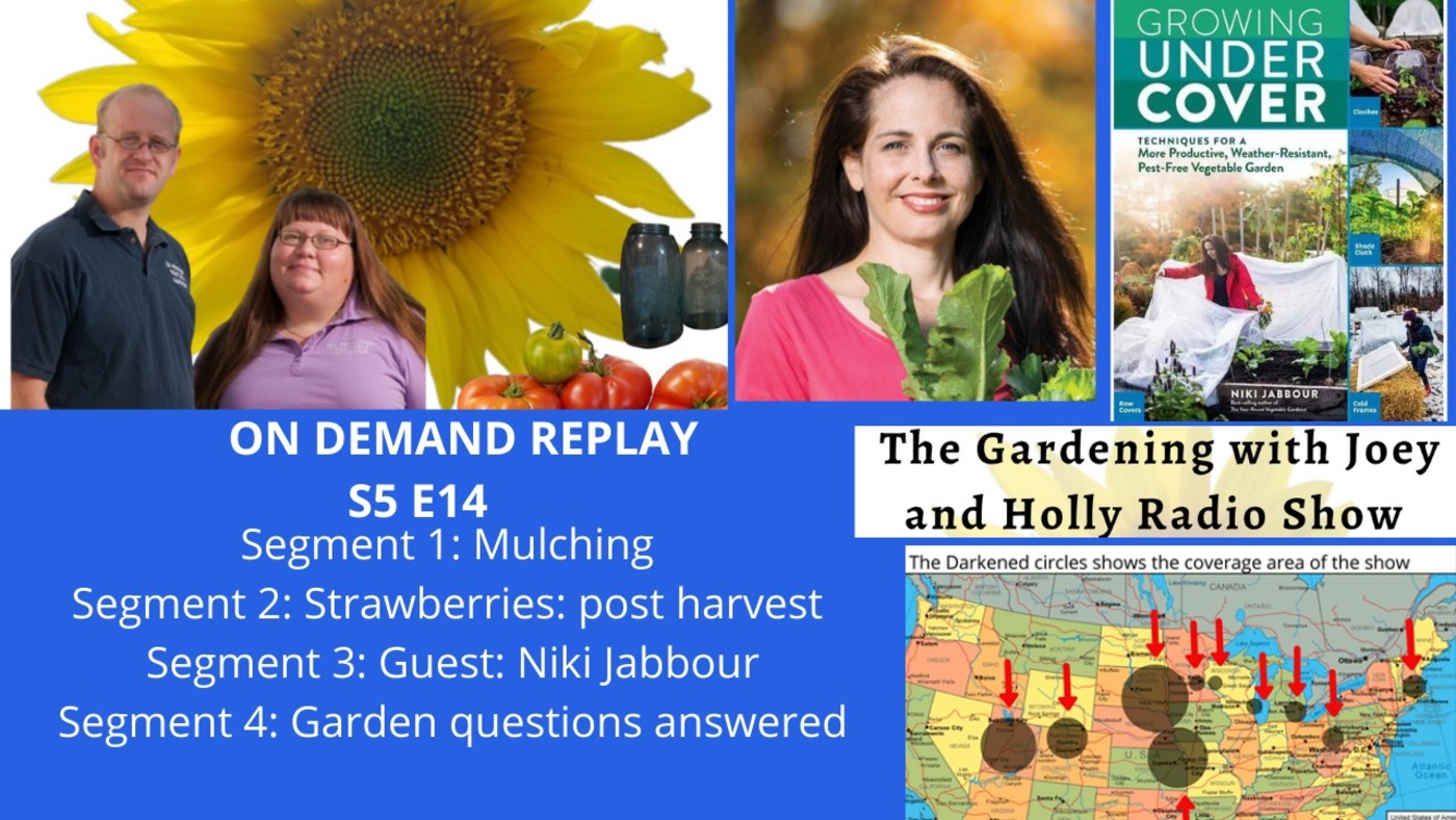 The Gardening with Joey & Holly radio show Podcast/Garden talk radio show (heard across the country)