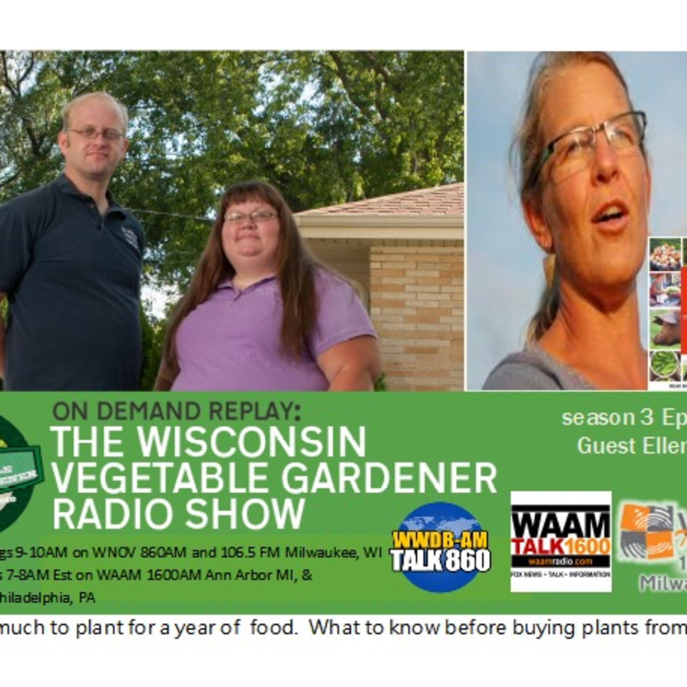 S3E4 What to know before buying plants, How much to plant for a yr of food, Guest Ellen Polishuk