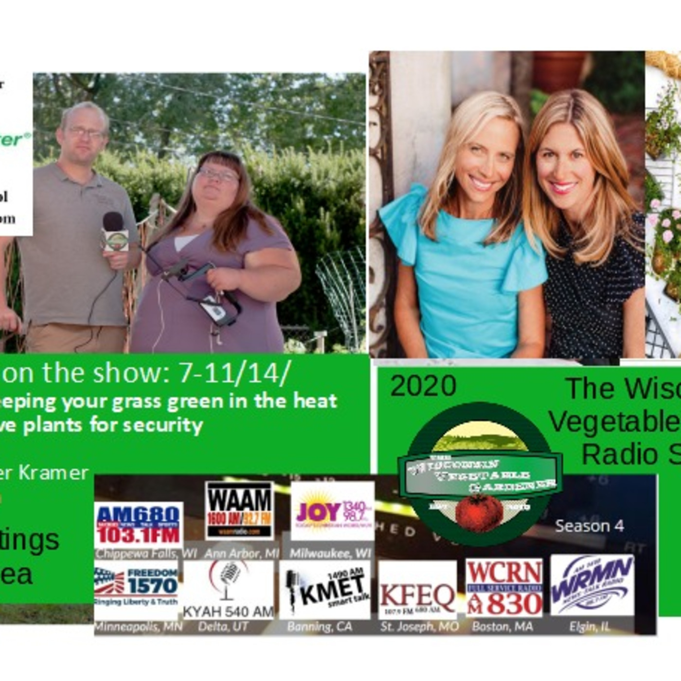 The Gardening with Joey & Holly radio show Podcast/Garden talk radio show (heard across the country)