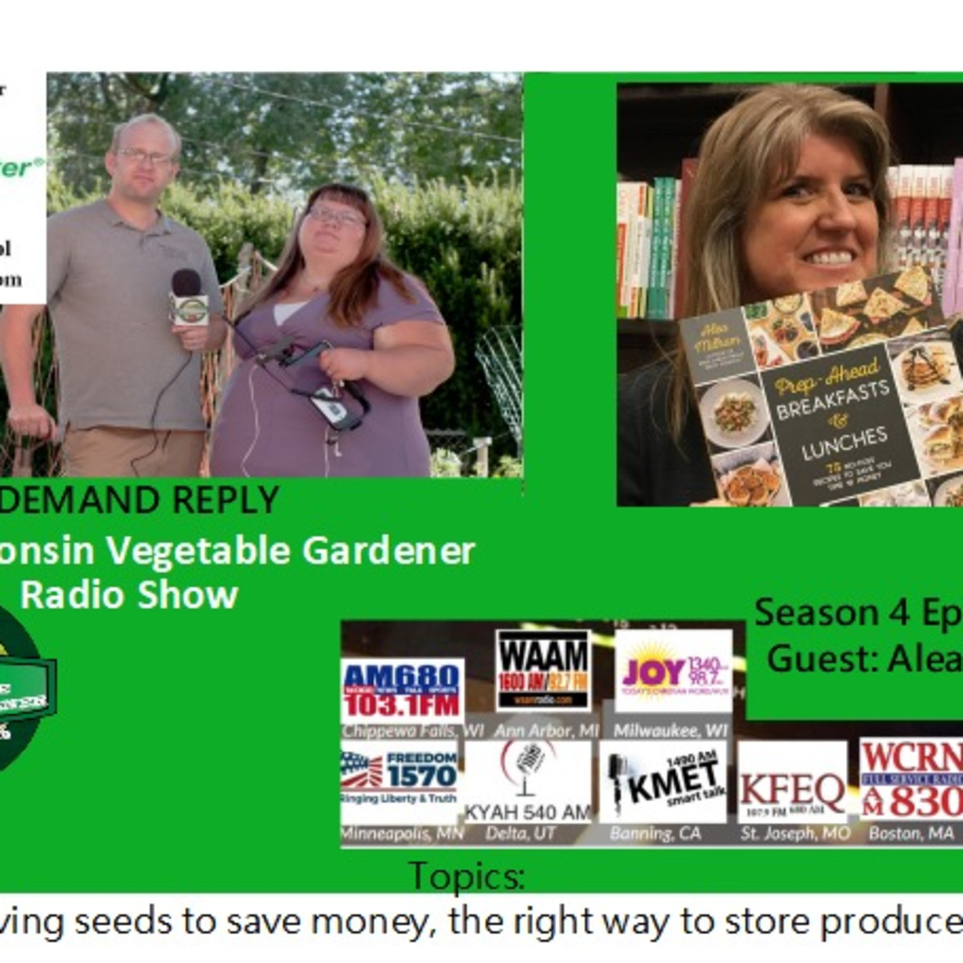 The Gardening with Joey & Holly radio show Podcast/Garden talk radio show (heard across the country)