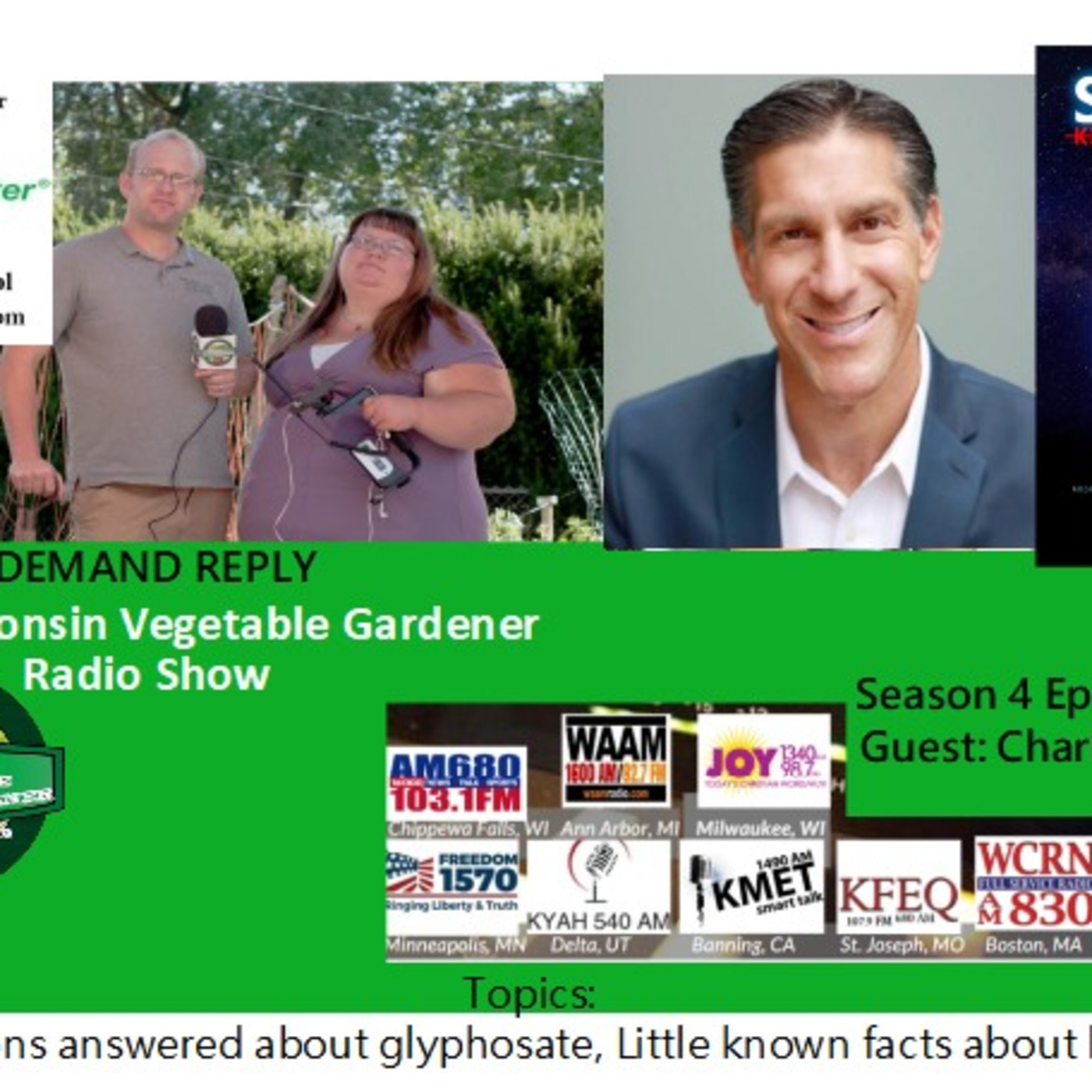 The Gardening with Joey & Holly radio show Podcast/Garden talk radio show (heard across the country)