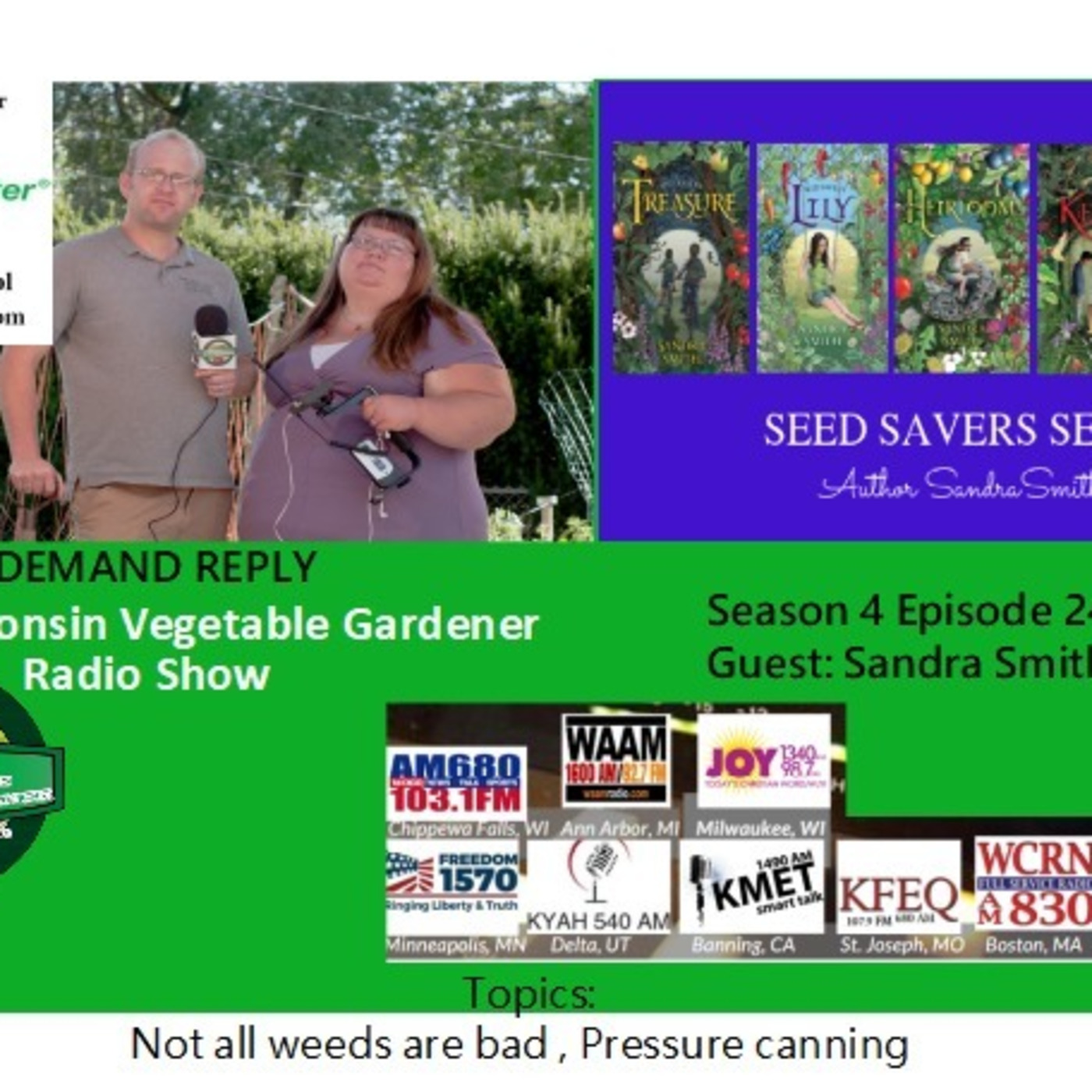The Gardening with Joey & Holly radio show Podcast/Garden talk radio show (heard across the country)