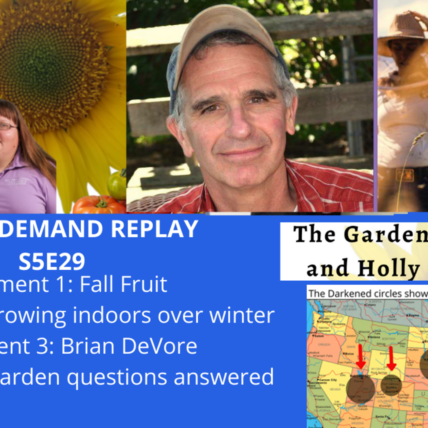 The Gardening with Joey & Holly radio show Podcast/Garden talk radio show (heard across the country)