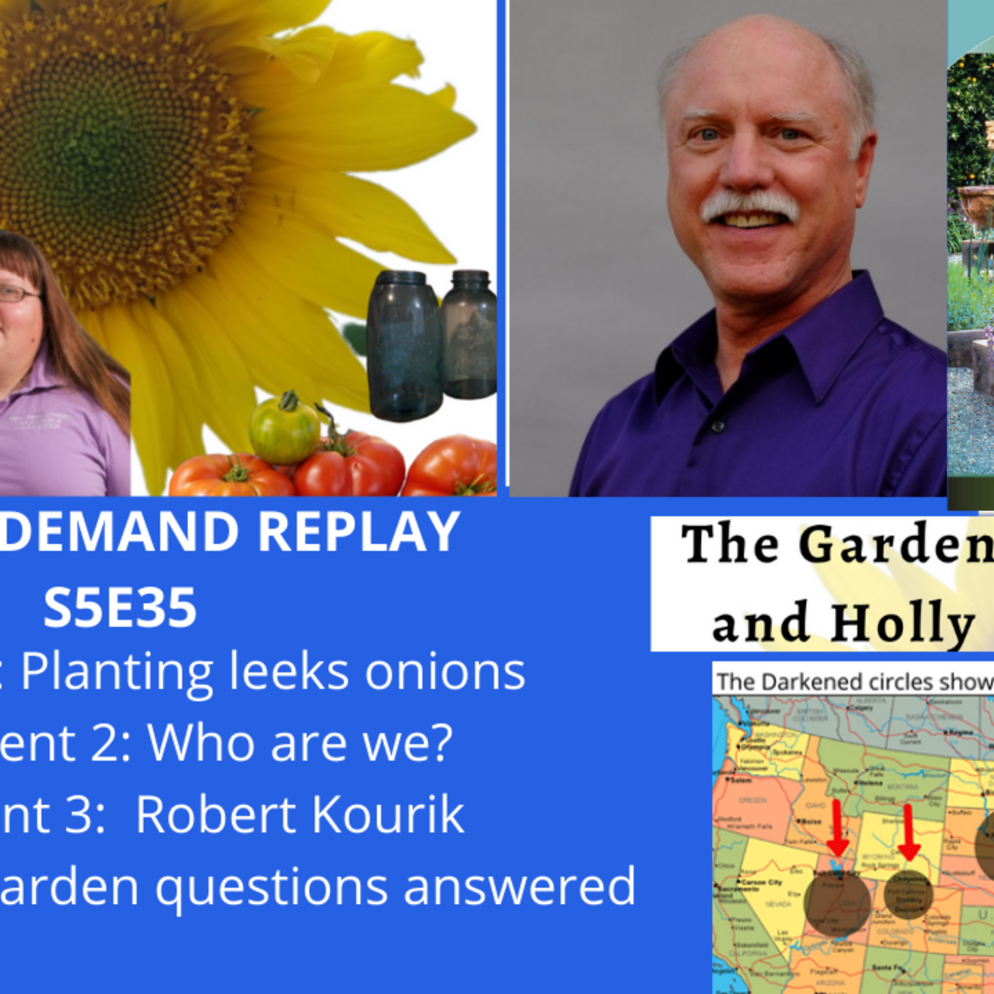 The Gardening with Joey & Holly radio show Podcast/Garden talk radio show (heard across the country)