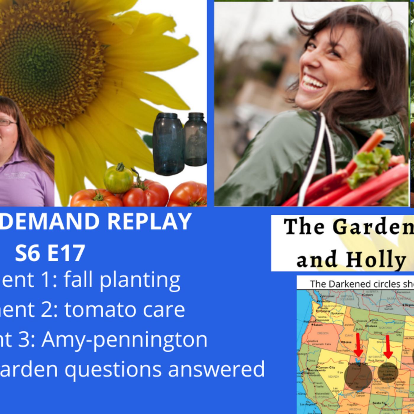 The Gardening with Joey & Holly radio show Podcast/Garden talk radio show (heard across the country)