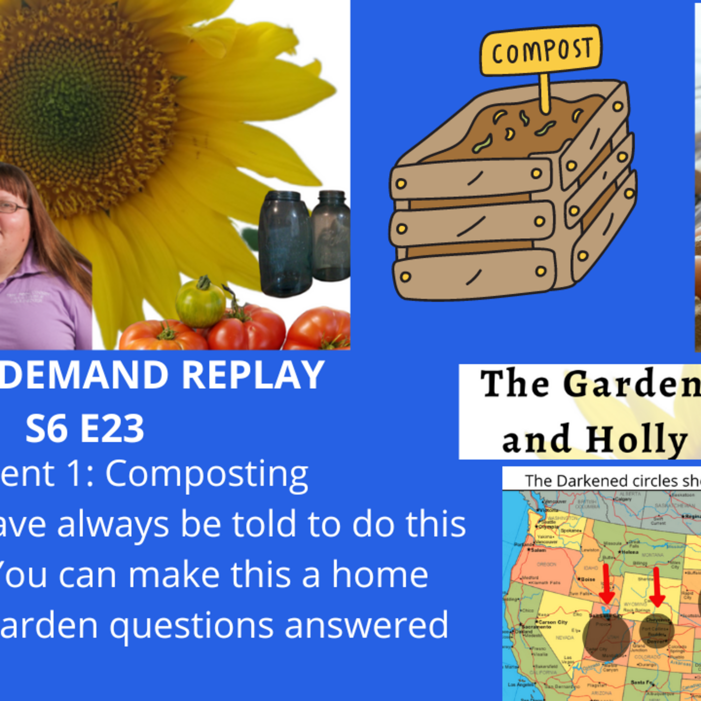 Episode 916: S6E23 Composting, Always told to do this in the garden, You can make this at home - The Gardening with Joey and Holly Radio Show