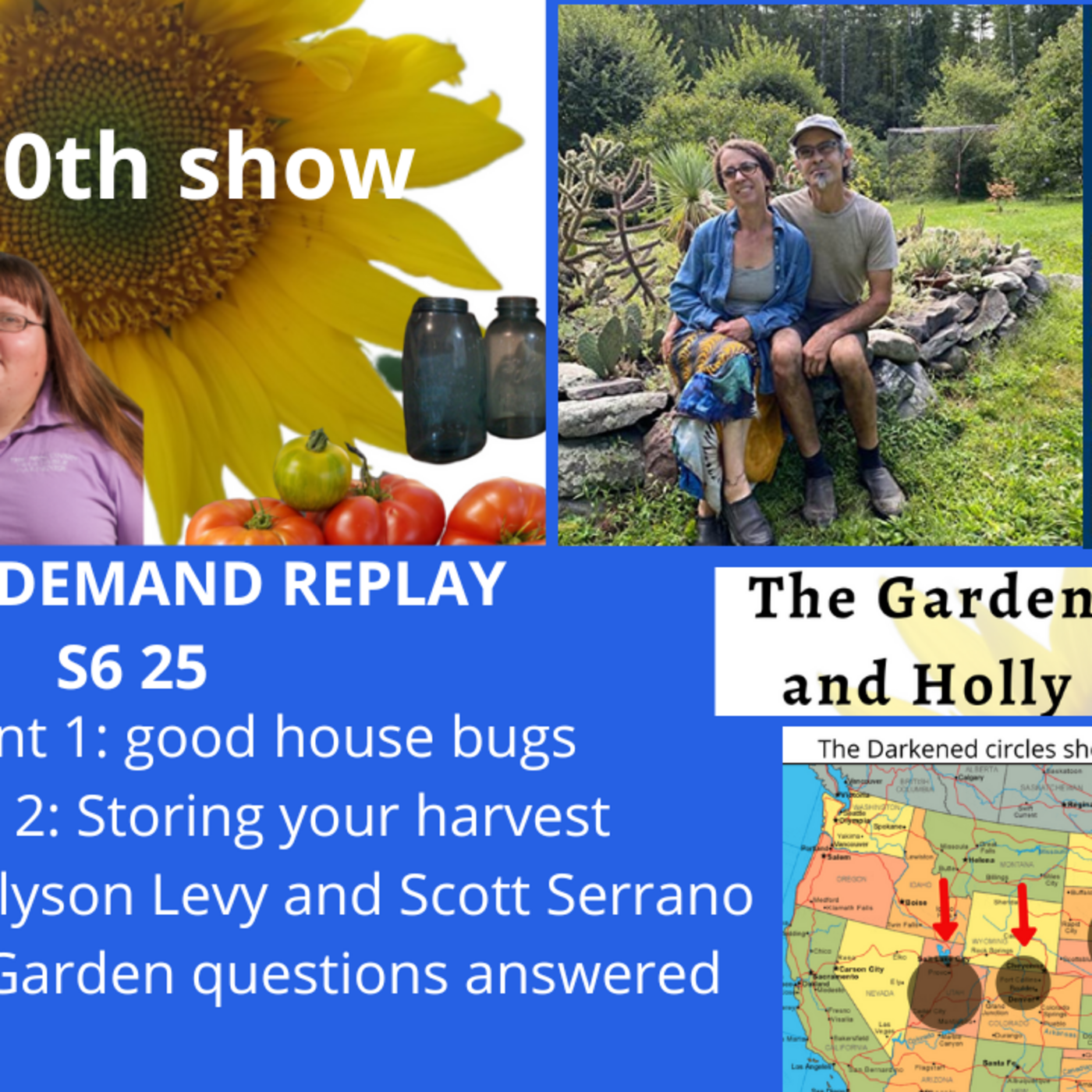 The Gardening with Joey & Holly radio show Podcast/Garden talk radio show (heard across the country)