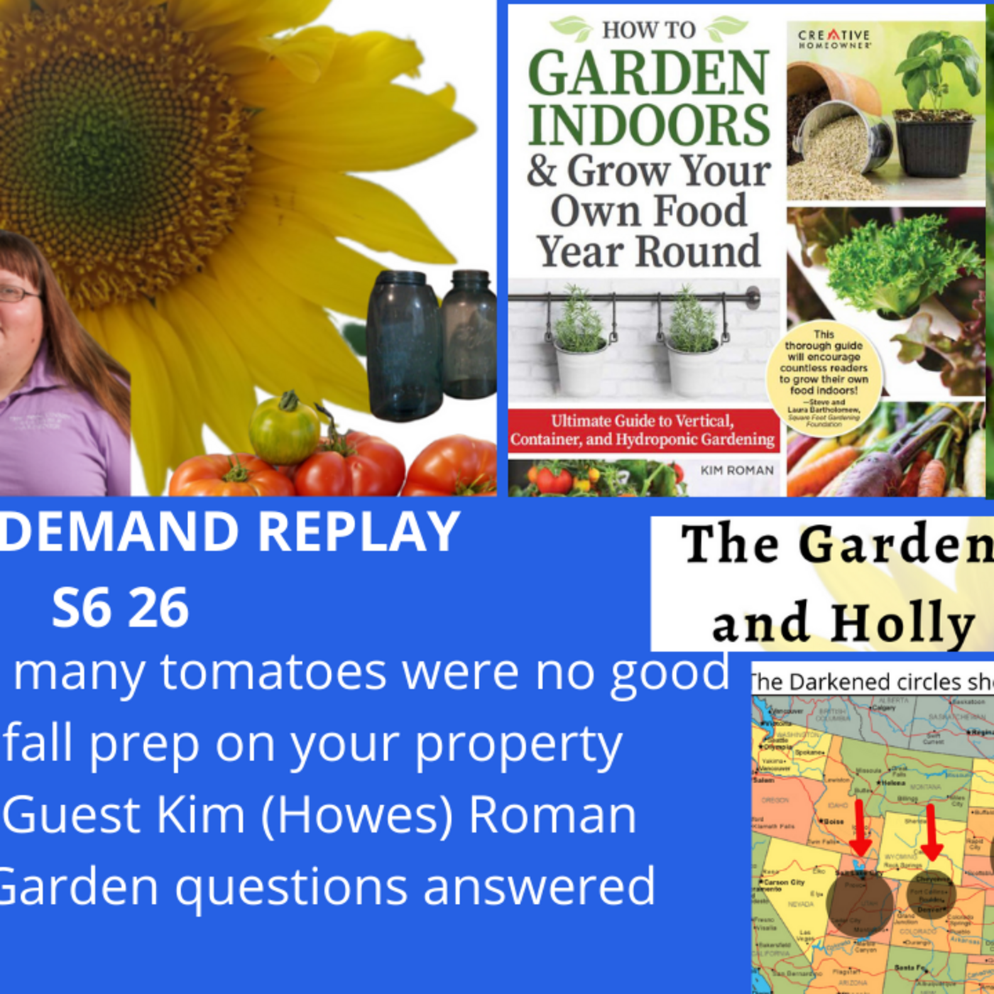 The Gardening with Joey & Holly radio show Podcast/Garden talk radio show (heard across the country)