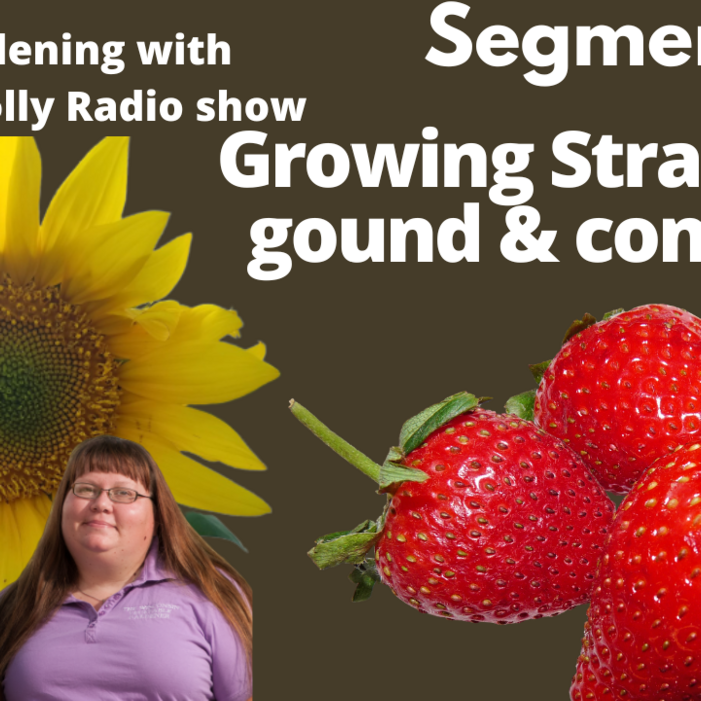 Episode 983: Segment 2 of S7E1  Strawberries growing, - The Gardening with  Joey & Holly Radio show